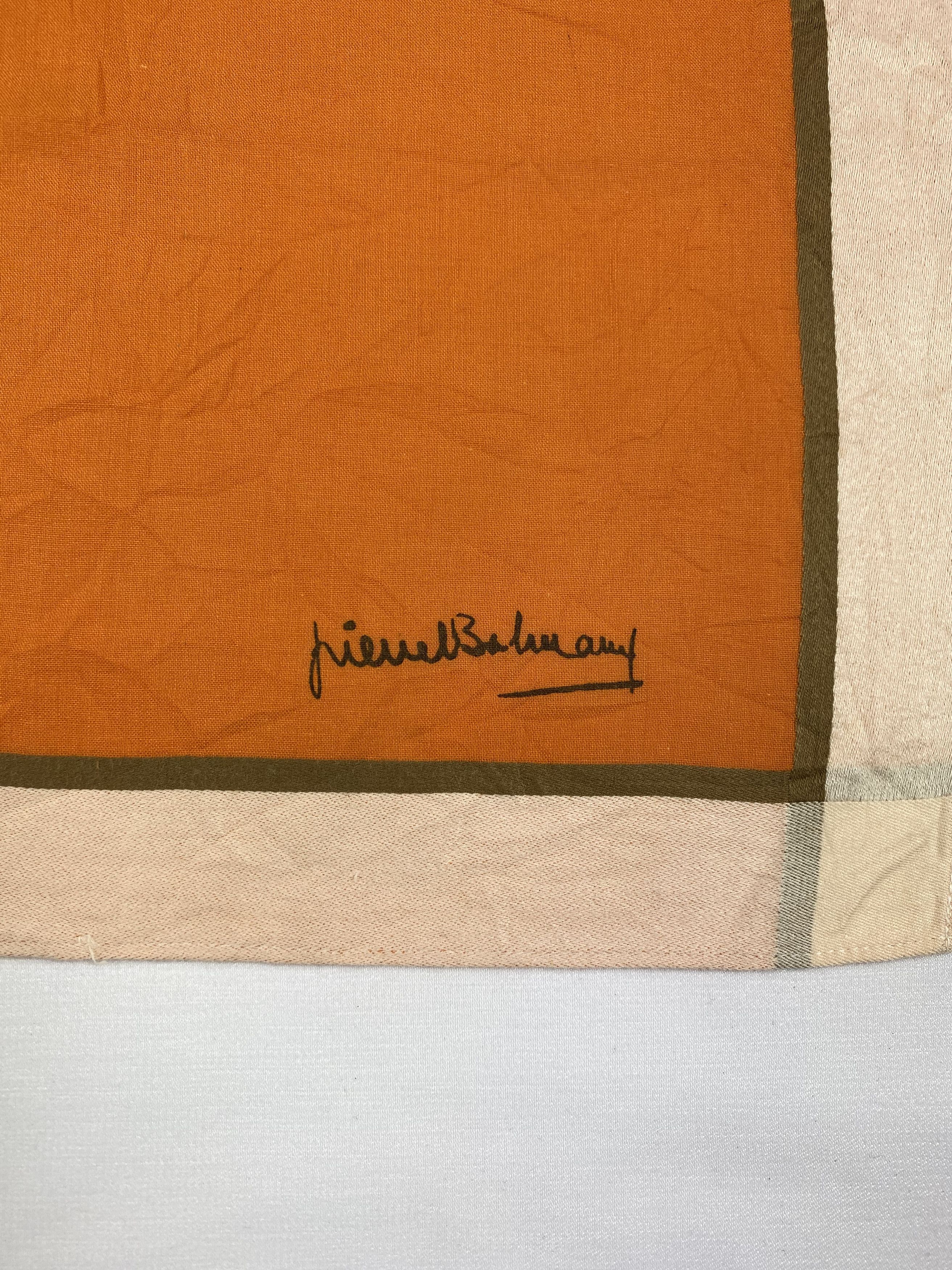 Pierre Balmain × Vintage Pierre Balmain Handkerchief / Bandana / Neckerchief Size ONE SIZE - 5 Thumbnail