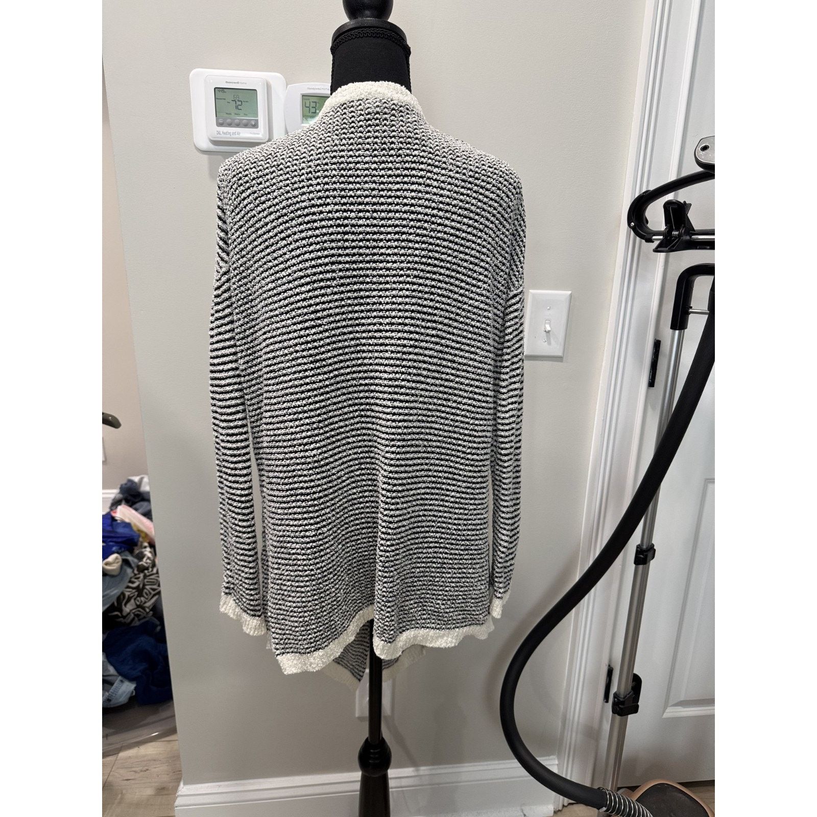 Eileen Fisher Eileen Fisher Organic Cotton Open Front Sweater Small Size S / US 4 / IT 40 - 2 Thumbnail