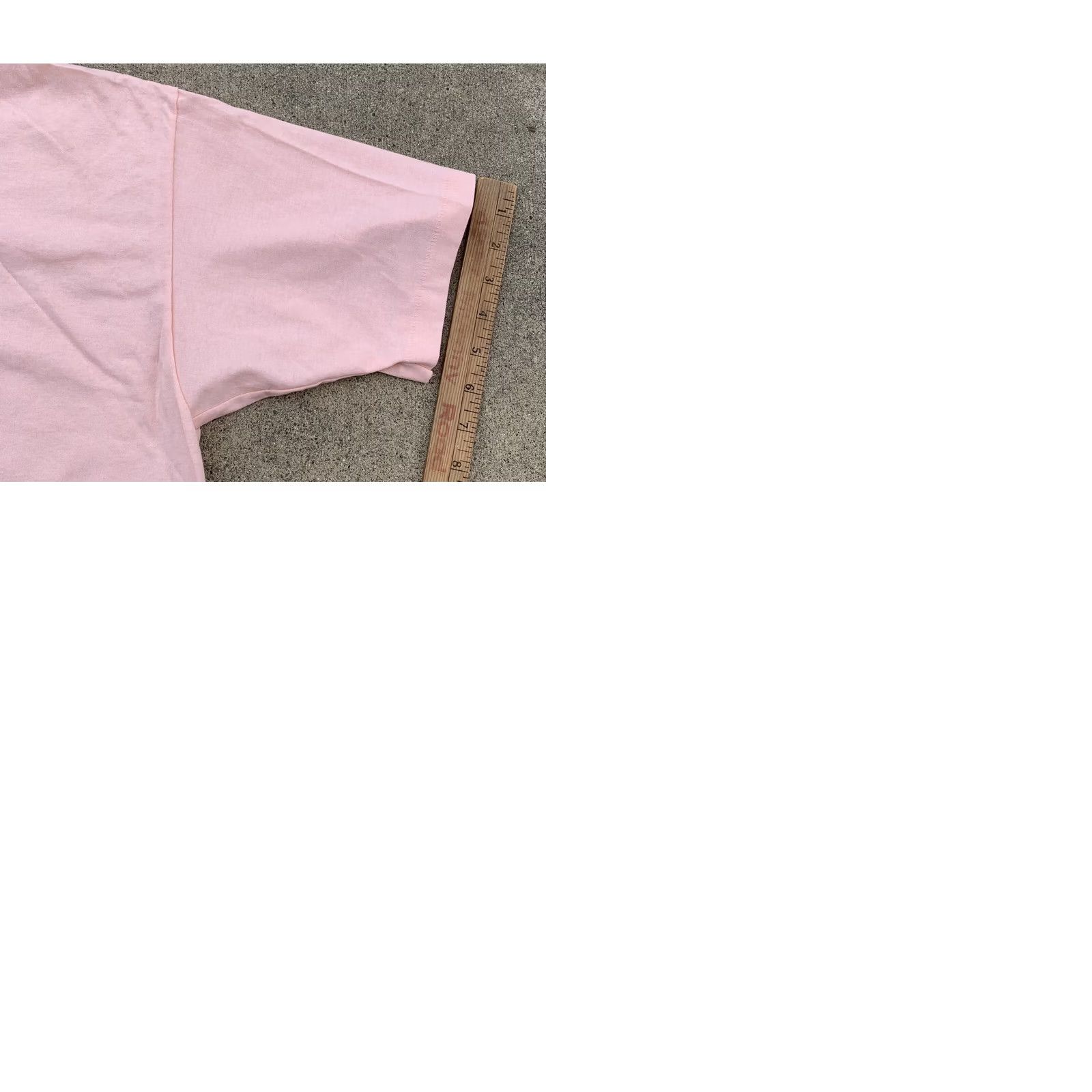 Hanes VINTAGE Hanes Fifty Fifty T-Shirt Men Regular L Pastel Solid 1980s USA Single Stitch Size US L / EU 52-54 / 3 - 12 Thumbnail