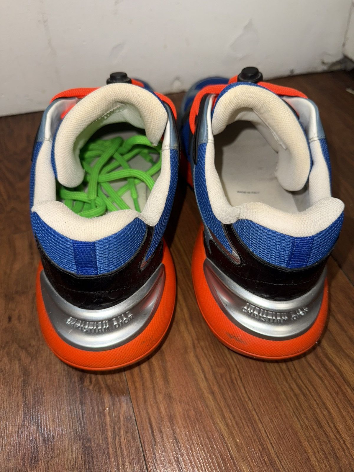 Dior Dior B24 Sorayama x Kim Jones Sneakers Blue/Orange/Green Size US 11 / EU 44 - 3 Thumbnail
