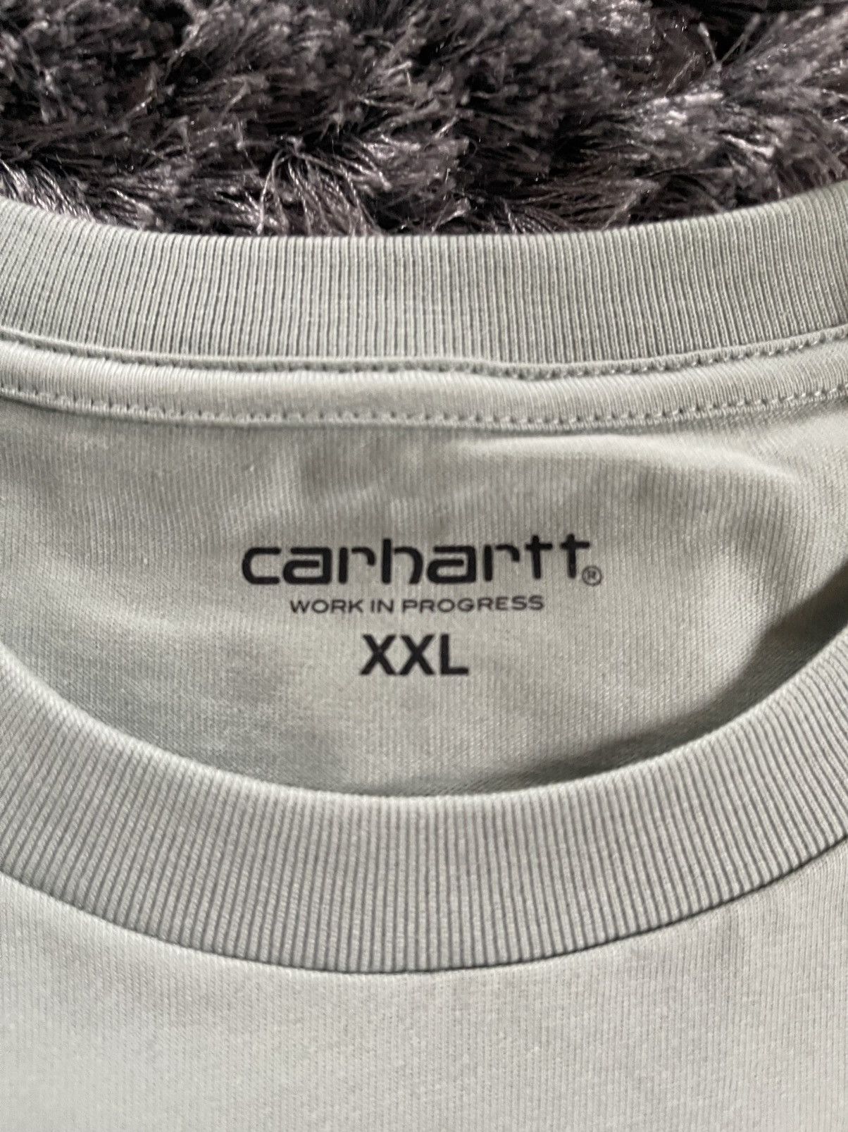 Carhartt × Vintage Vintage Carhartt Original T-Shirt/Tee/Shirt XXL light blue Size US XXL / EU 58 / 5 - 5 Thumbnail
