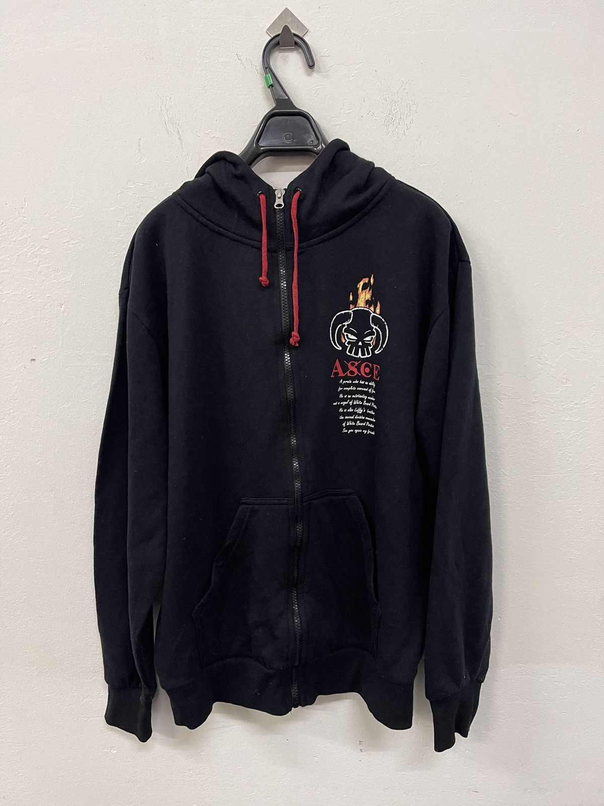 Anime × Japanese Brand × One Piece One Piece Luffy Full Zip Hoodies Size US M / EU 48-50 / 2 - 2 Thumbnail