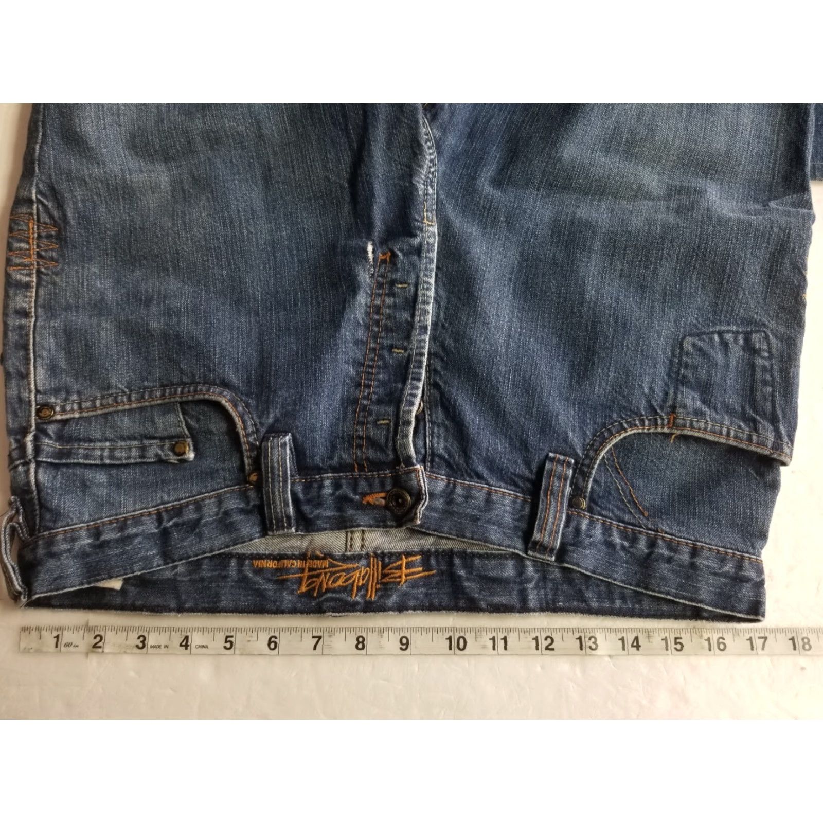 Billabong VINTAGE Billabong Jeans Mens 32x32 Denim Blue 90s Y2K Distressed See Pics Size US 32 / EU 48 - 3 Thumbnail