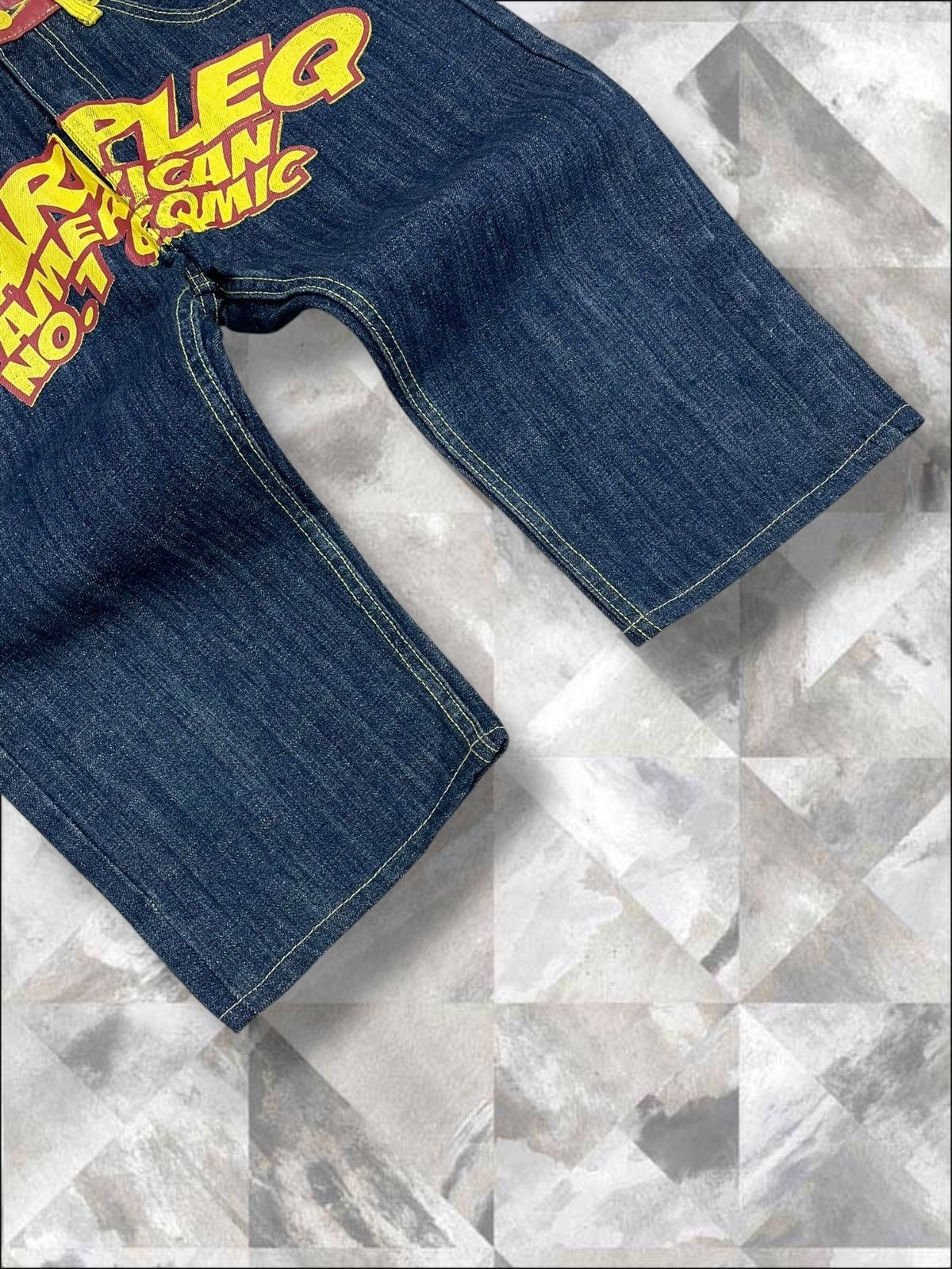 Hysteric Glamour Vintage 1990s Japan Designer Marpleq American Art Daicock Size US 30 / EU 46 - 3 Thumbnail