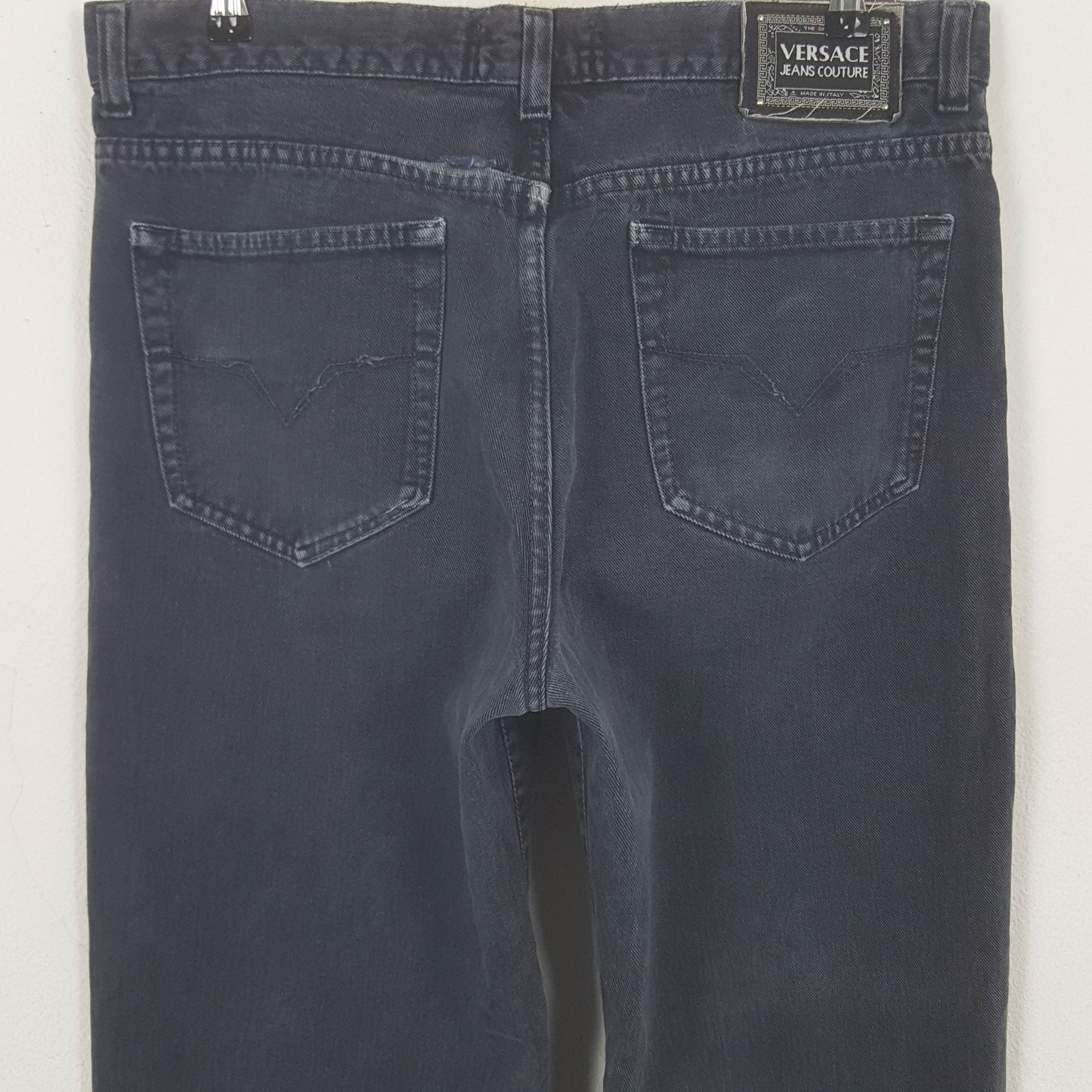 Versace Vintage Versace Jeans Couture Designer Denim Jeans RR22 Size US 36 / EU 52 - 5 Thumbnail