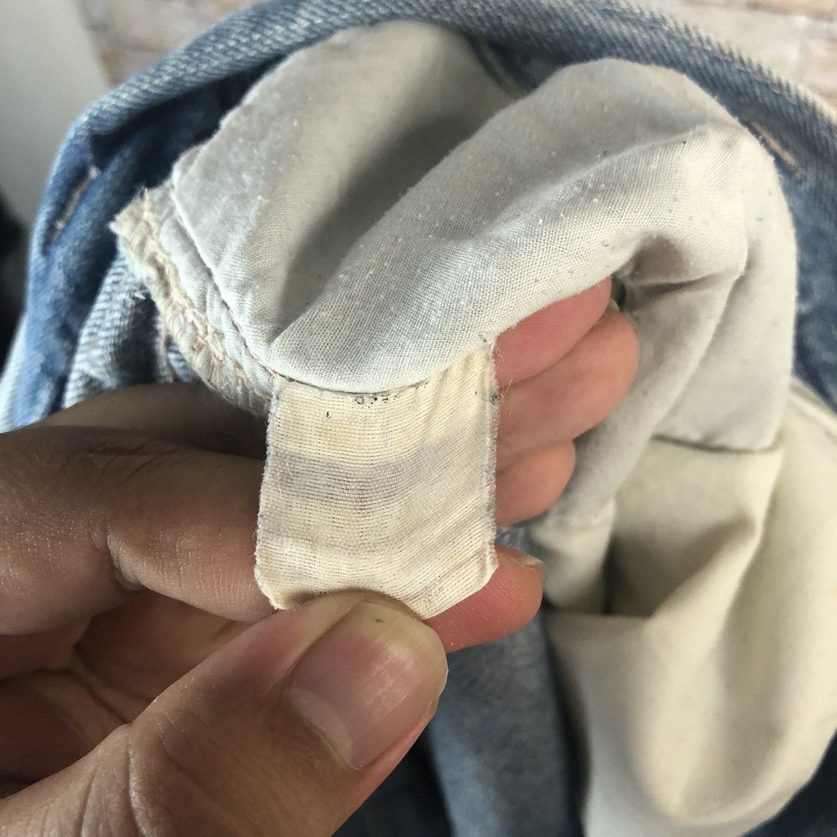 Beams Plus BeamsBoy Blue Distressed Denim Pants #A51 Size US 34 / EU 50 - 20 Thumbnail
