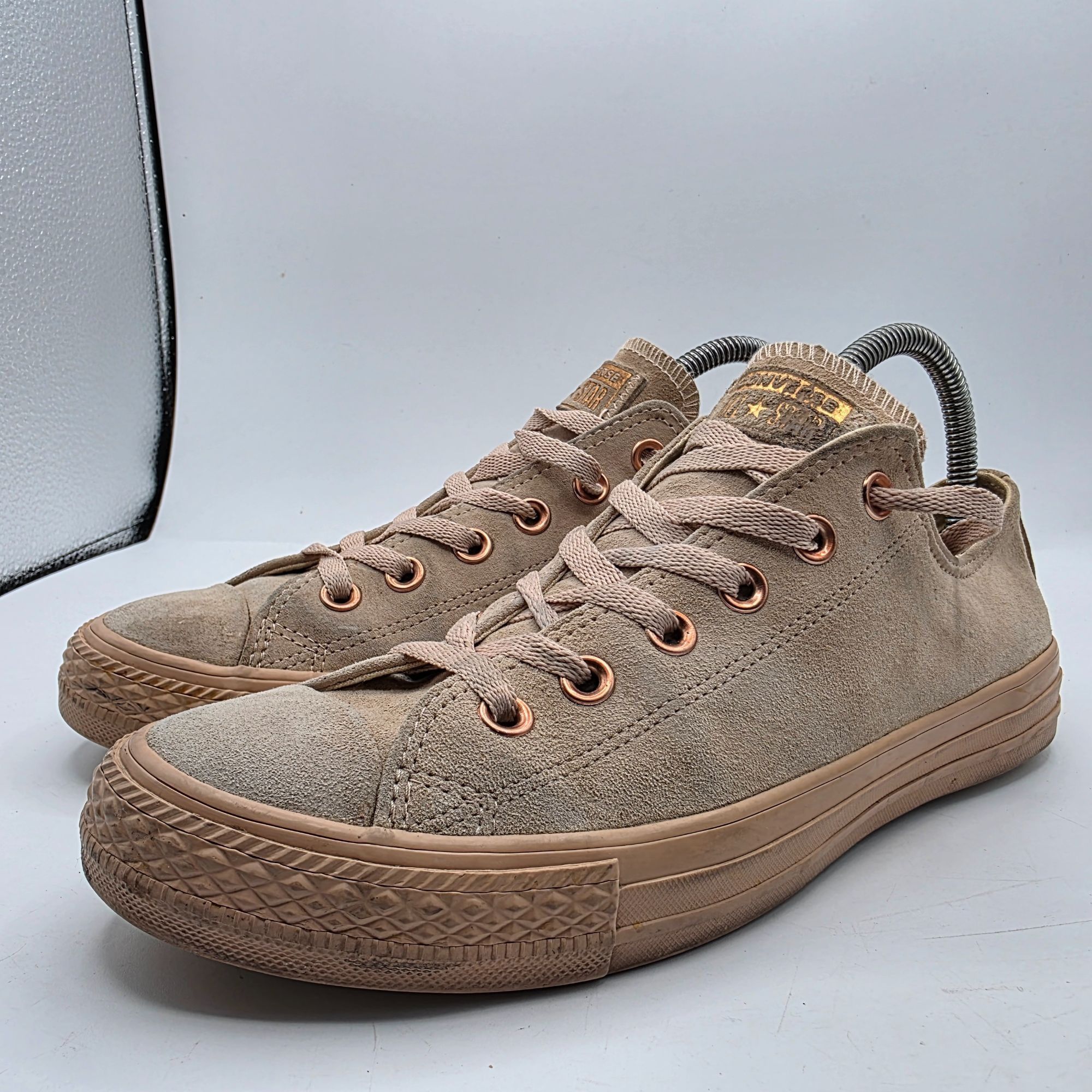 Converse Converse Chuck Taylor Womens Size 9 Beige Shoes Skateboardin Size US 9 / IT 39 - 4 Thumbnail
