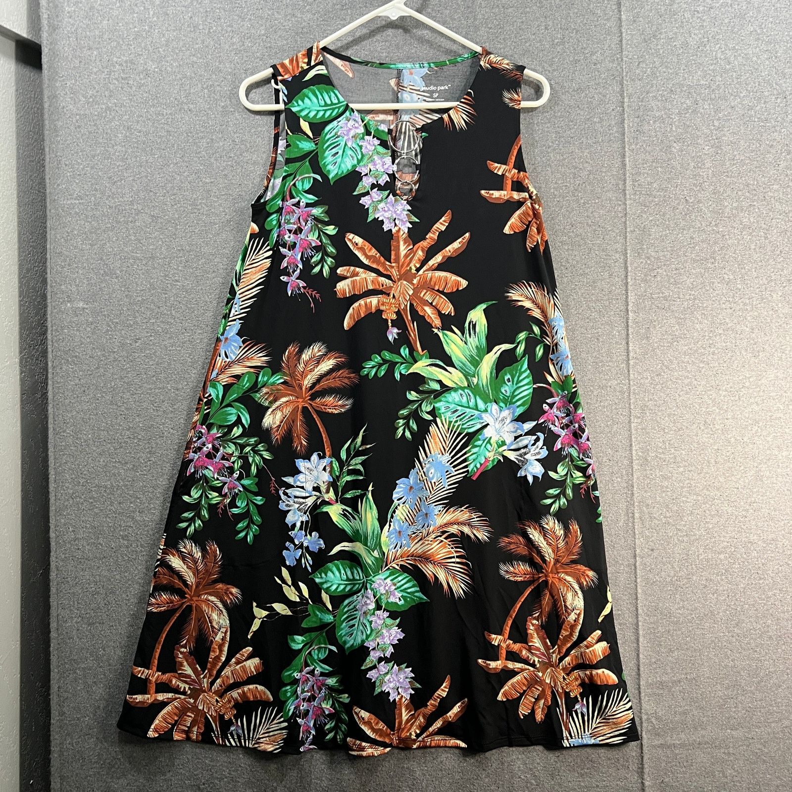 Other Studio Park x Jane Treacy Petite Tropical Hardware Dress Size S / US 4 / IT 40 - 1 Thumbnail