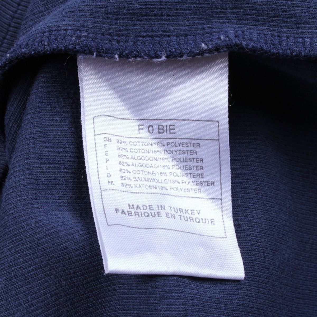 Nike × Vintage NIKE Vintage Ninja Style Blue High Neck Drawstring Hoodie Size US S / EU 44-46 / 1 - 19 Thumbnail