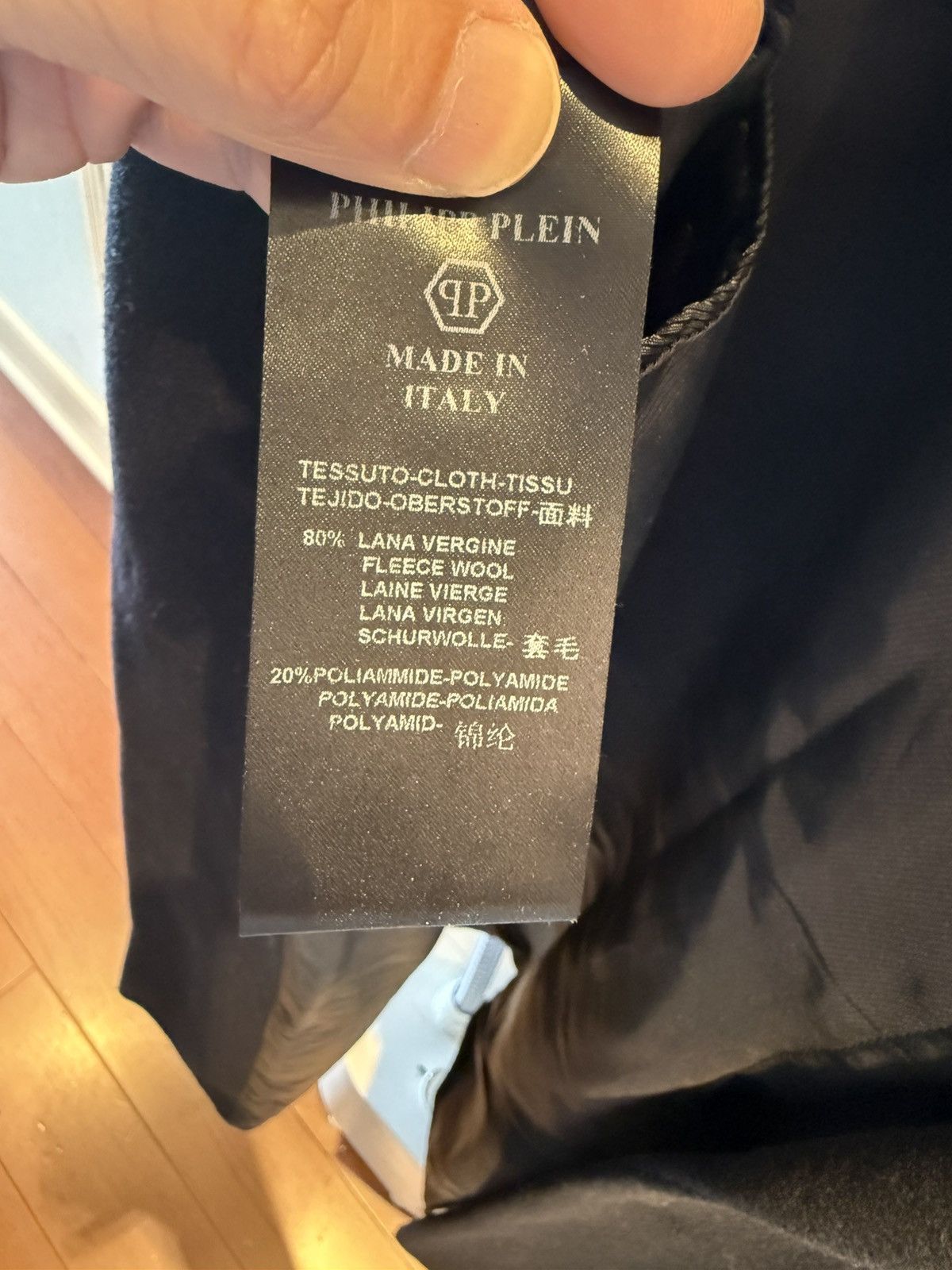 Philipp Plein black zips sport.coat.size46 Size US S / EU 44-46 / 1 - 12 Thumbnail