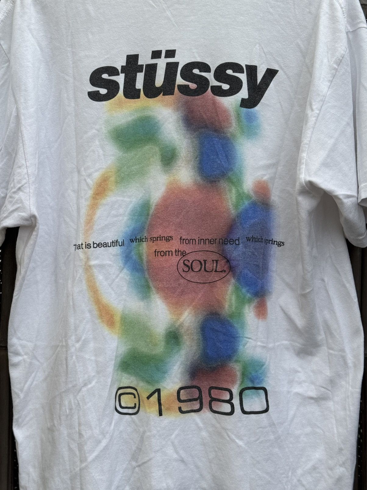 Stussy RARE STUSSY SOUL Authentic TEE IN WHITE Size US L / EU 52-54 / 3 - 5 Thumbnail
