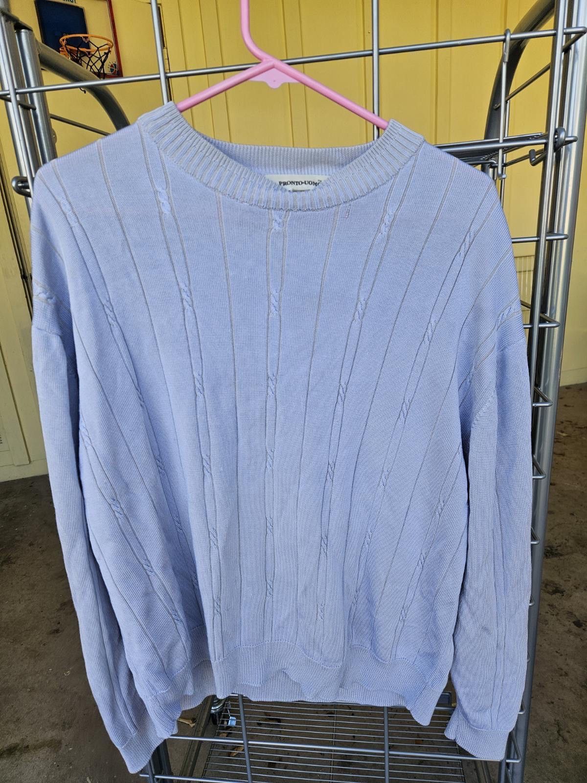 Pronto Uomo Pronto Uomo Crewneck Sweater Size US L / EU 52-54 / 3 - 1 Thumbnail
