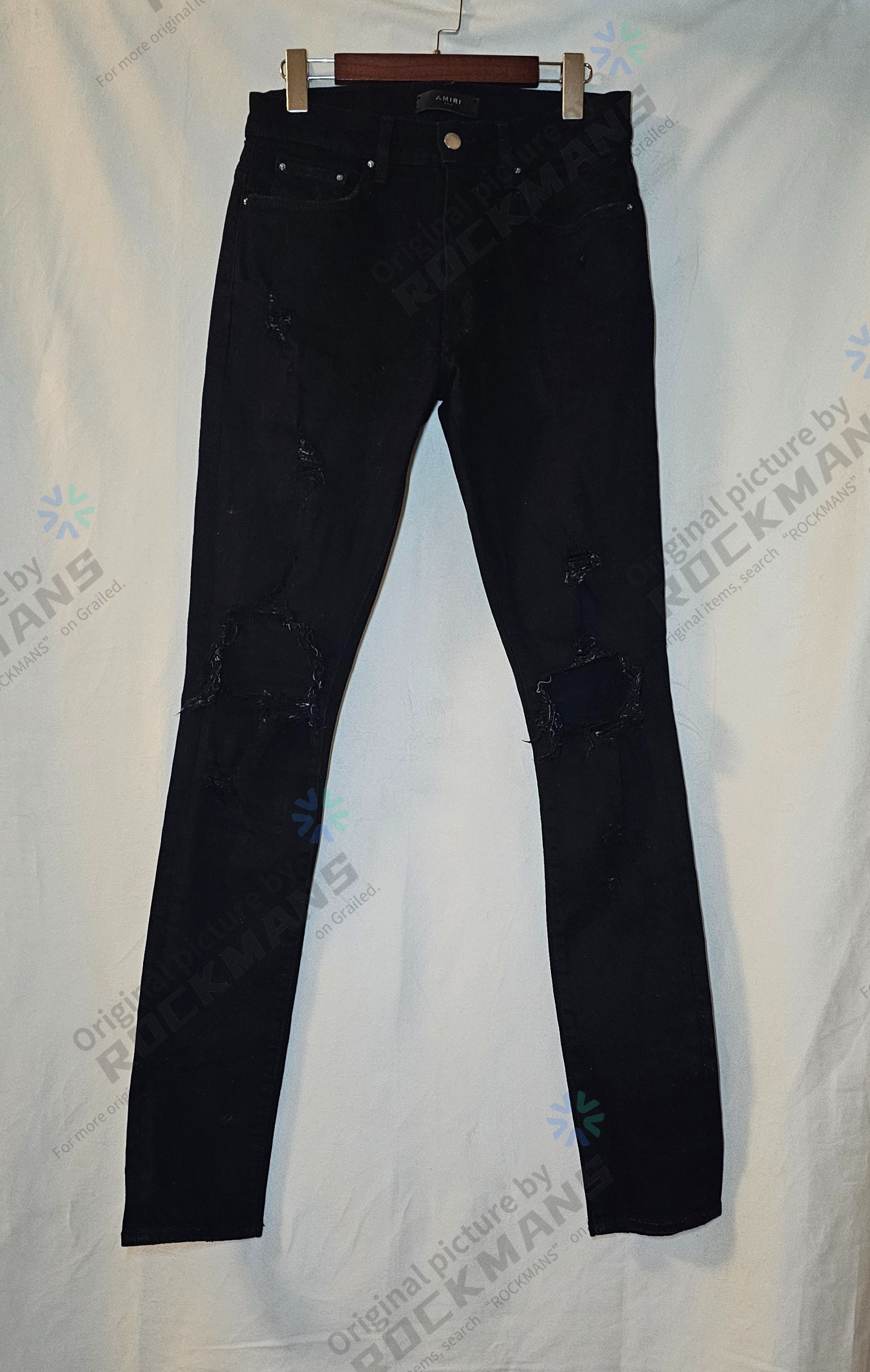 Amiri Amiri Men's Ripped Jeans Size 31 Size US 31 - 1 Thumbnail