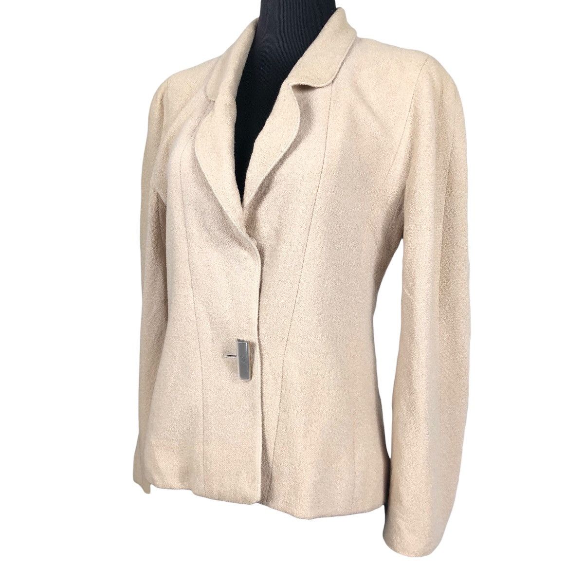 Chanel Vintage Chanel S/S1999 Single Breasted Laine Wool Coat Size S / US 4 / IT 40 - 1 Thumbnail