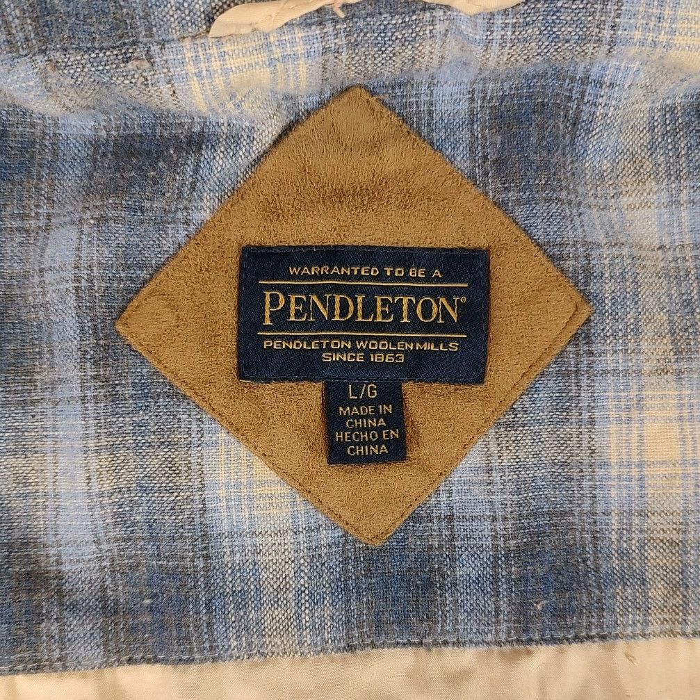 Pendleton Pendleton Deep Pile teddy sherpa casual jacket womens L Size L / US 10 / IT 46 - 6 Thumbnail