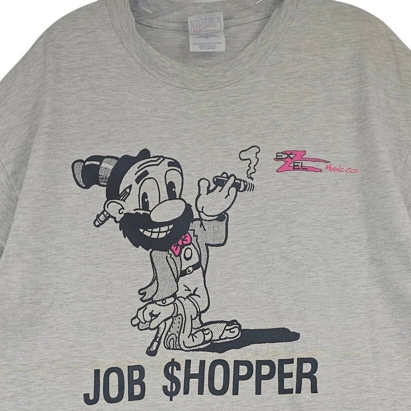 Vintage Vintage Single Stitch Job $hopper Cartoon Graphic Tee XL Size US XL / EU 56 / 4 - 2 Thumbnail