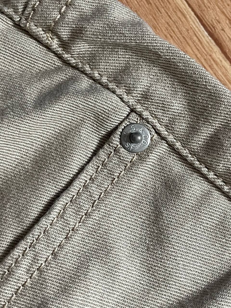 Denime Vintage Levis 514 Light Brown Jeans 34x32 Size US 34 / EU 50 - 13 Thumbnail