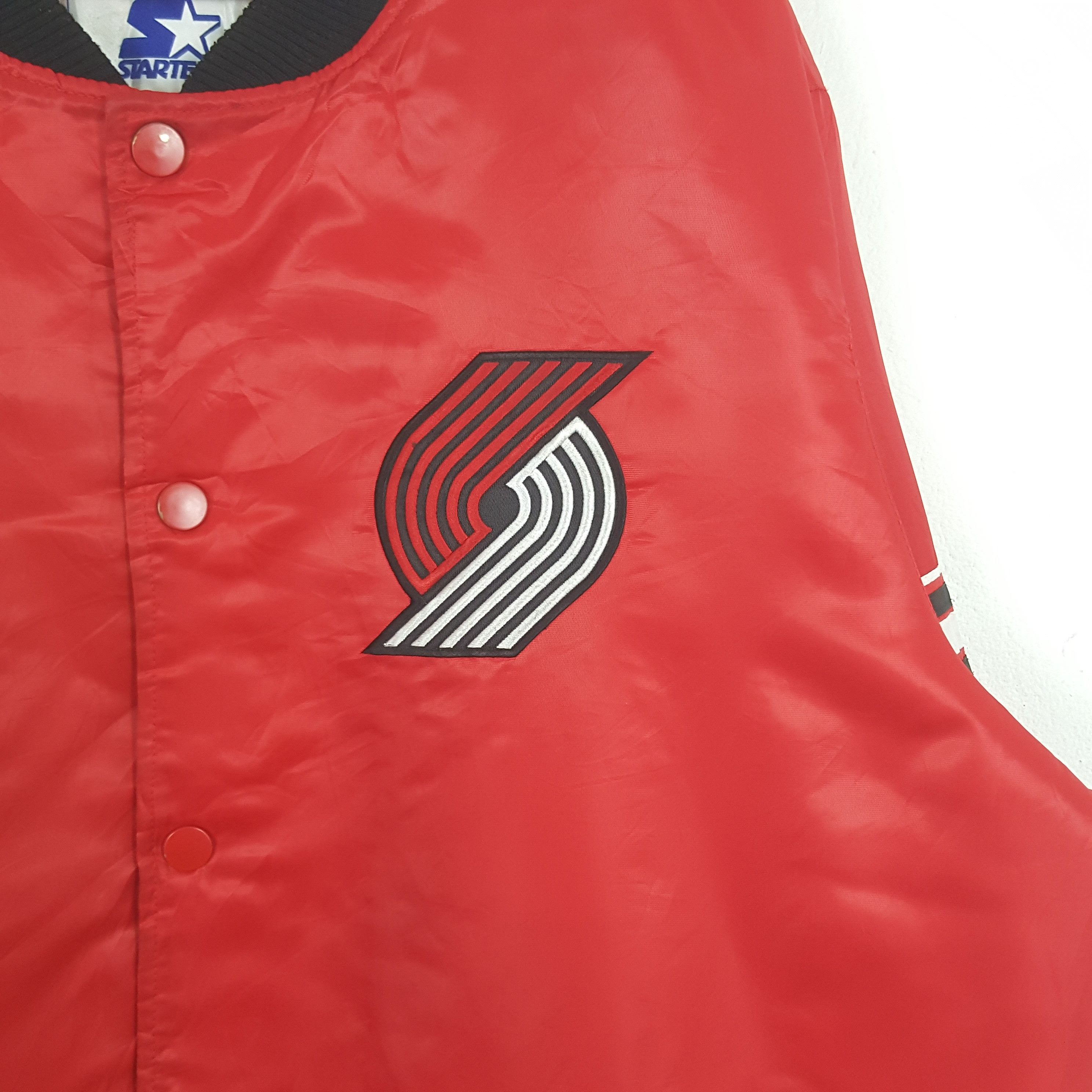 NBA × Starter × Vintage Vintage Ripcity Starter American Basketball Team Jacket Size US XXL / EU 58 / 5 - 4 Thumbnail