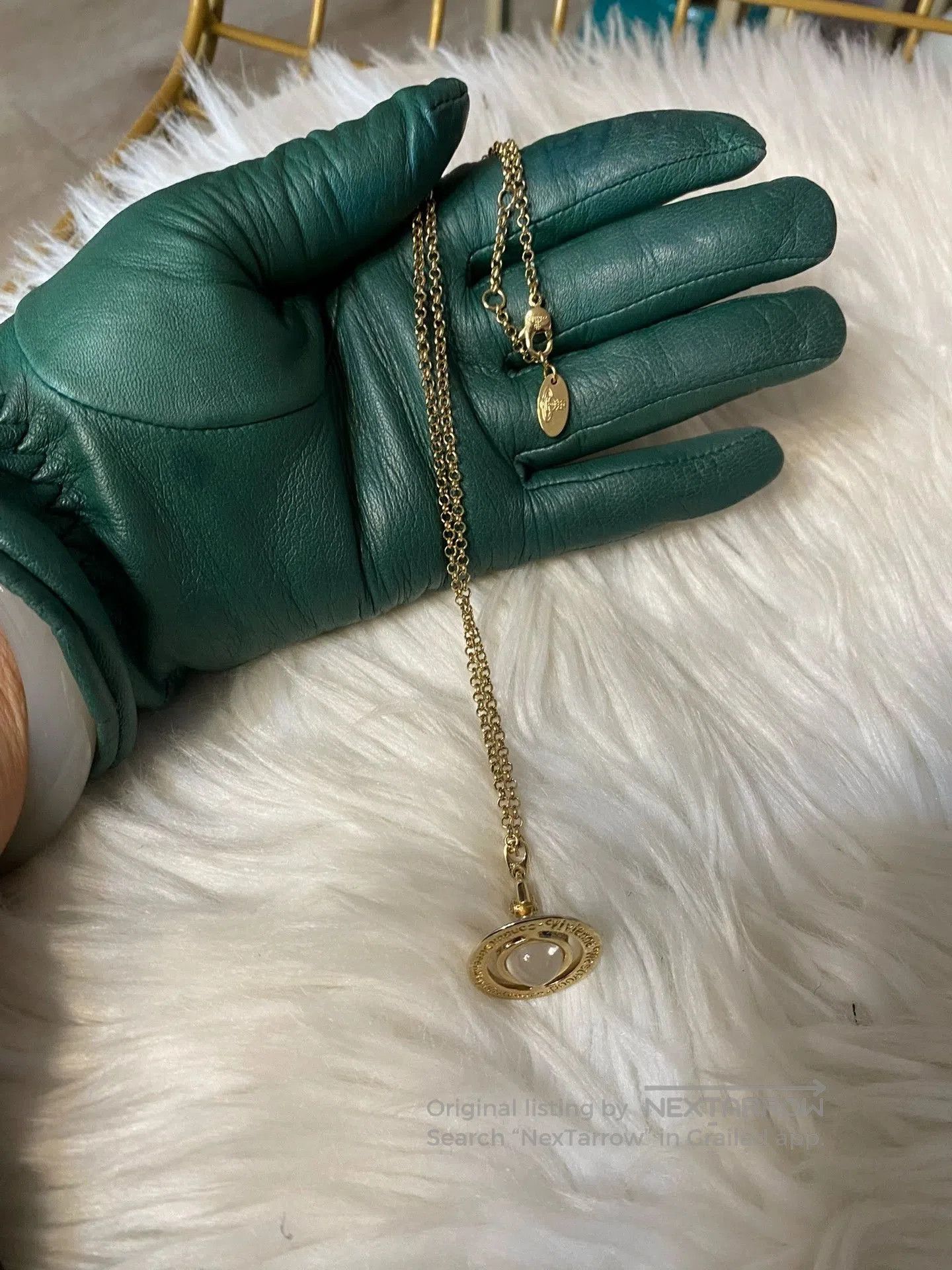 Vivienne Westwood Vivienne Westwood Gold Orb Necklace. Size ONE SIZE - 5 Thumbnail