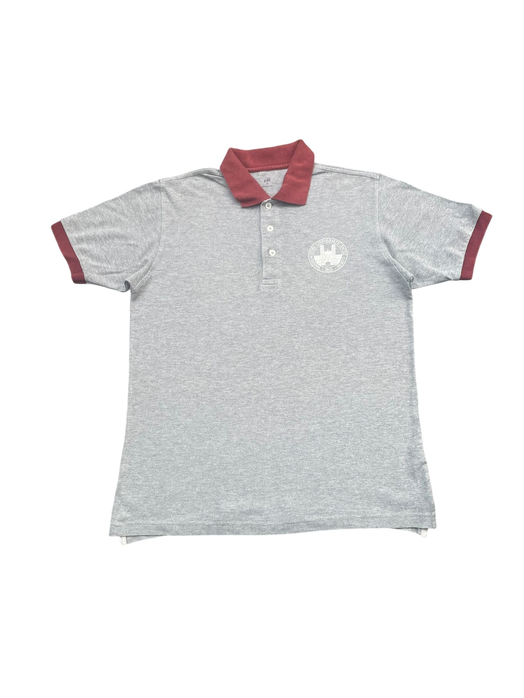 Japanese Brand Washington University Polo Tshirt Size US M / EU 48-50 / 2 - 1 Thumbnail