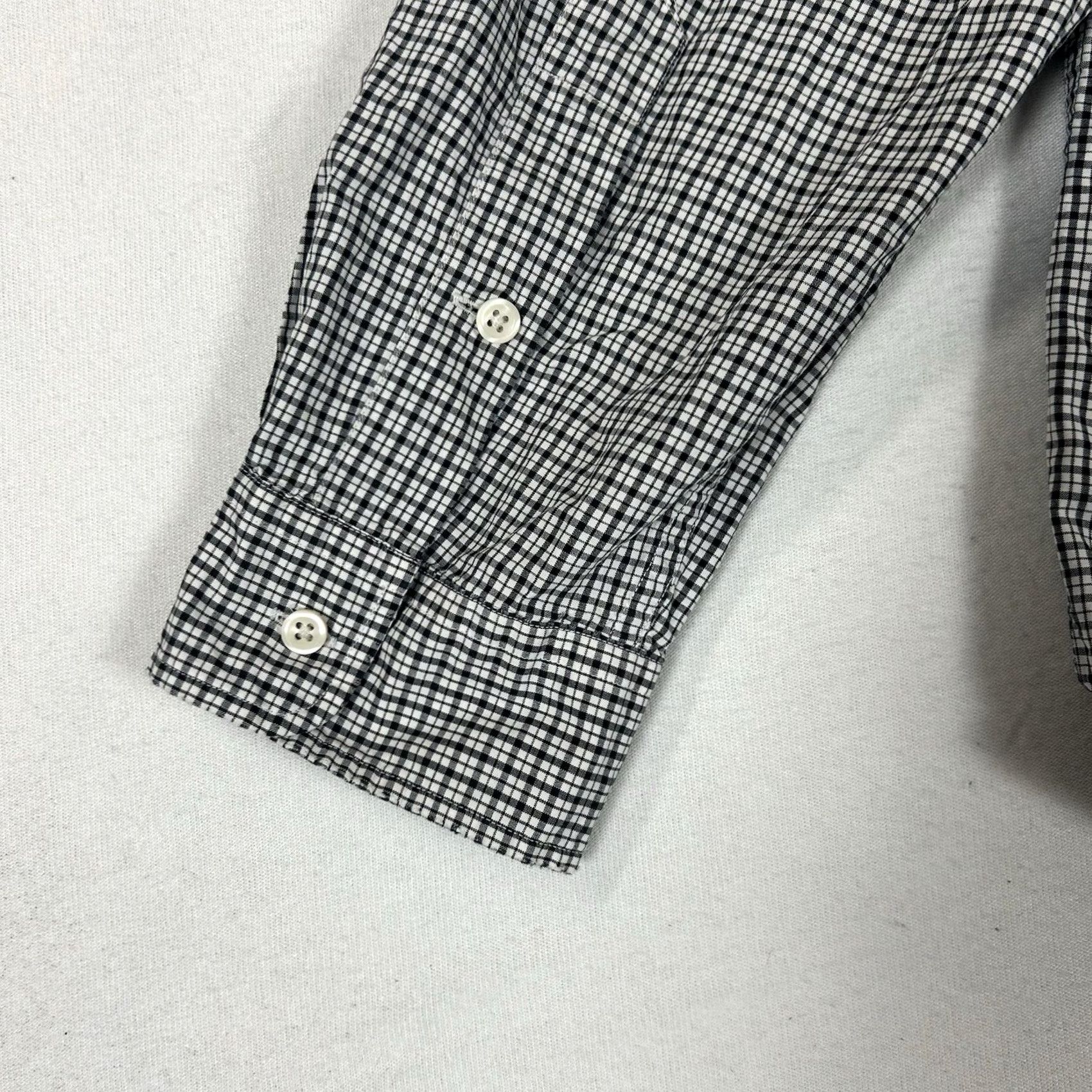 Ralph Lauren Ralph Lauren Long Sleeve Button-Up Shirt Mens XL Gray Plaid Polo Big Pony Logo Vintage Size US XL / EU 56 / 4 - 6 Thumbnail