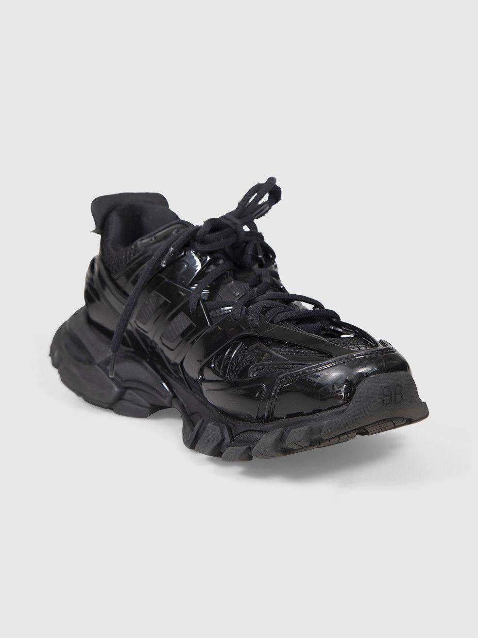 Balenciaga Black Track Chunky Trainers Size US 9.5 / IT 39.5 - 1 Thumbnail