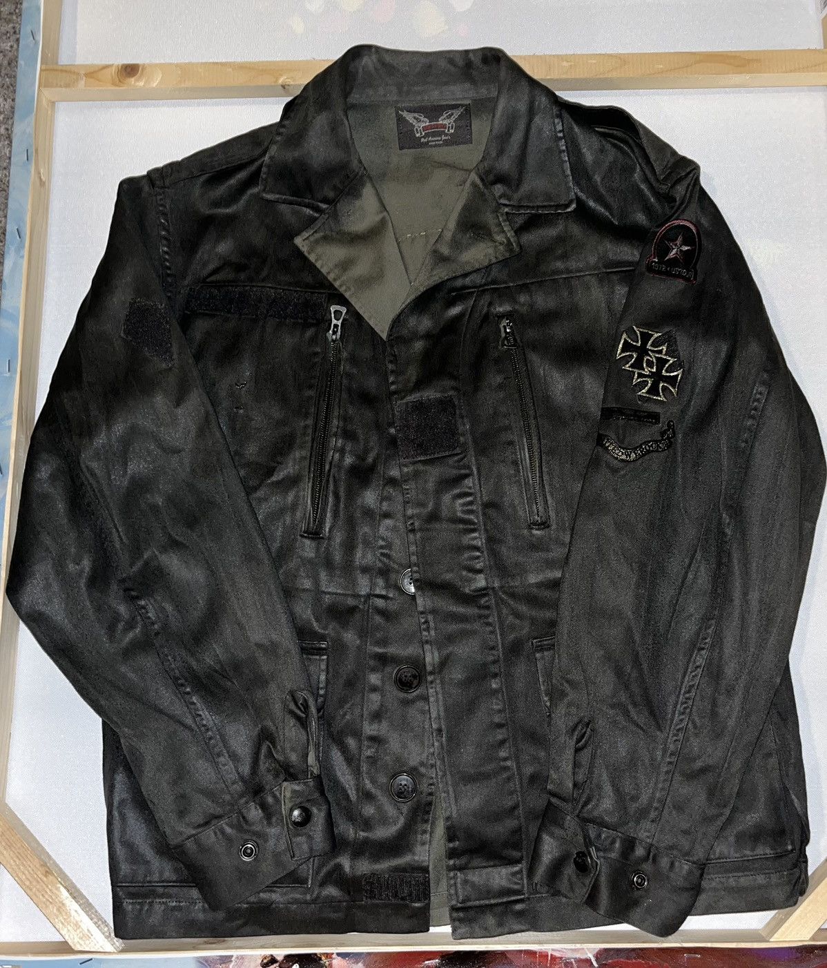 Robins Jeans Robin’s Jean Motorcycle Club Patch Jacket Size US L / EU 52-54 / 3 - 1 Thumbnail