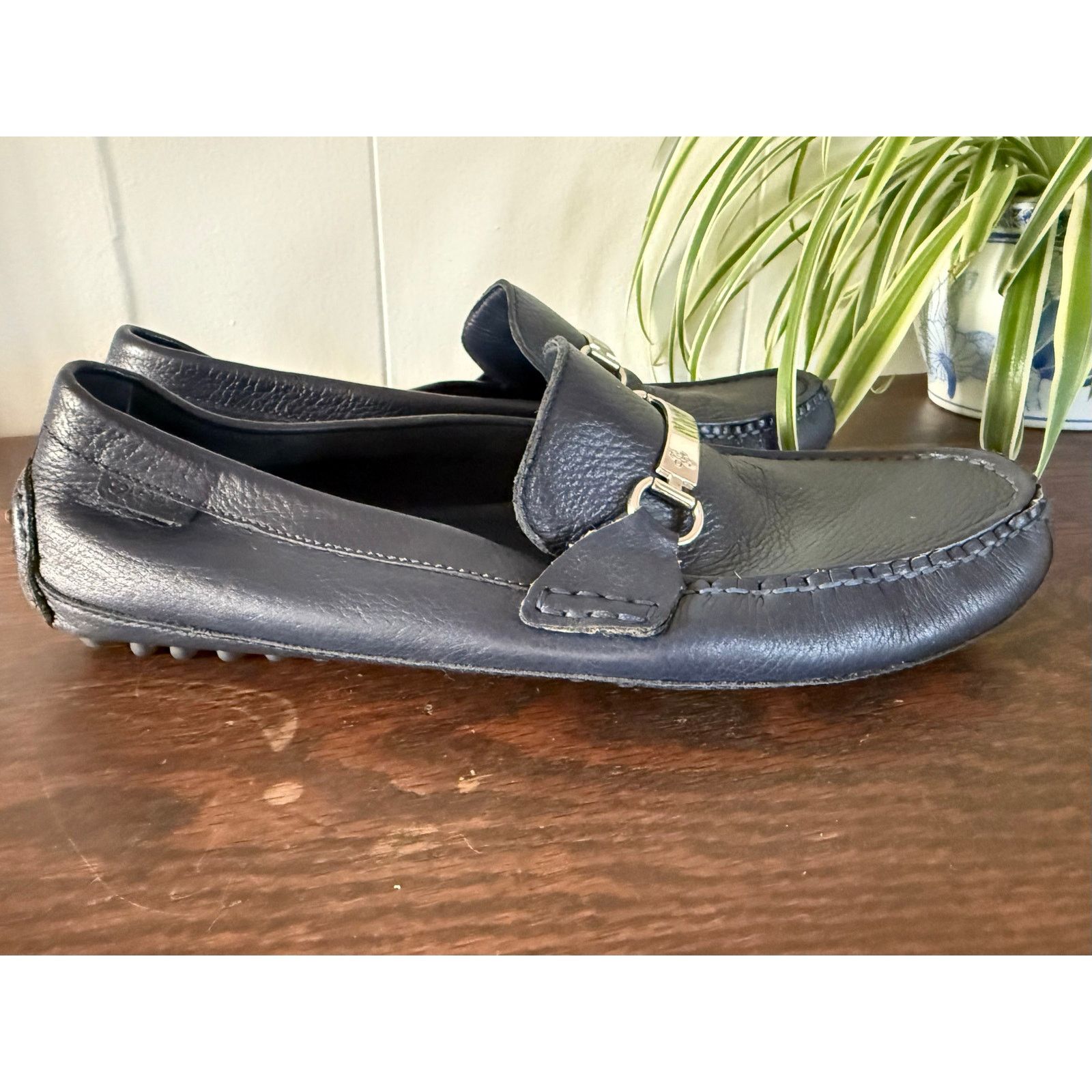 Cole Haan Men’s Sz 10 Cole Haan Provincetown Bit Driver II Loafer Navy Size US 10 / EU 43 - 7 Thumbnail