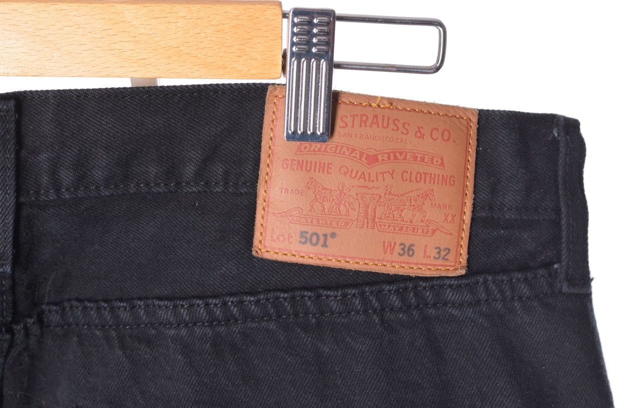 Levi's Levis Levi’s 501 Premium Black Pants Jeans sz 36 Size US 36 / EU 52 - 6 Thumbnail