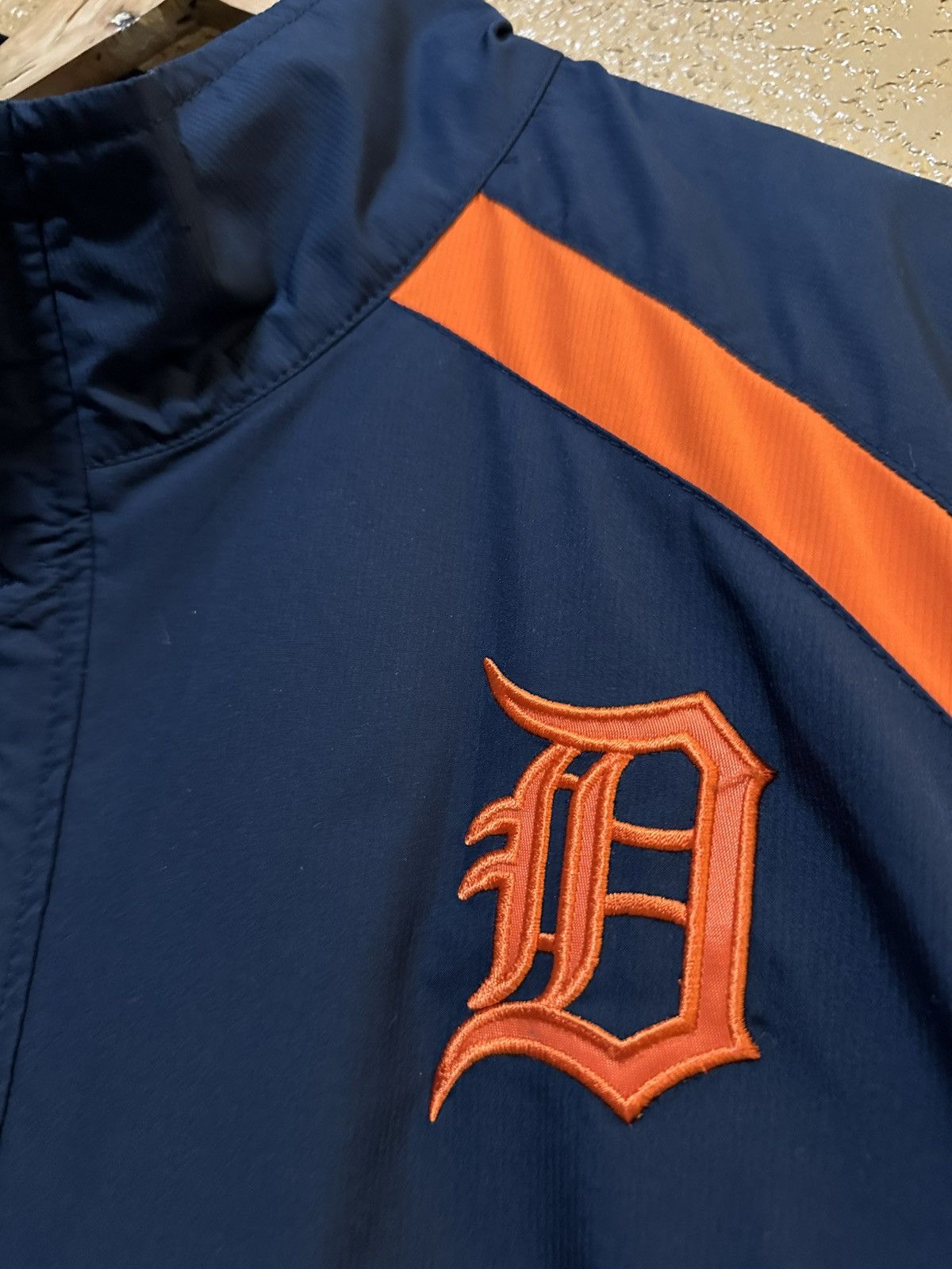 Nike 🐅 vintage Nike Detroit Tigers windbreaker jacket MLB Y2K Size US L / EU 52-54 / 3 - 3 Thumbnail