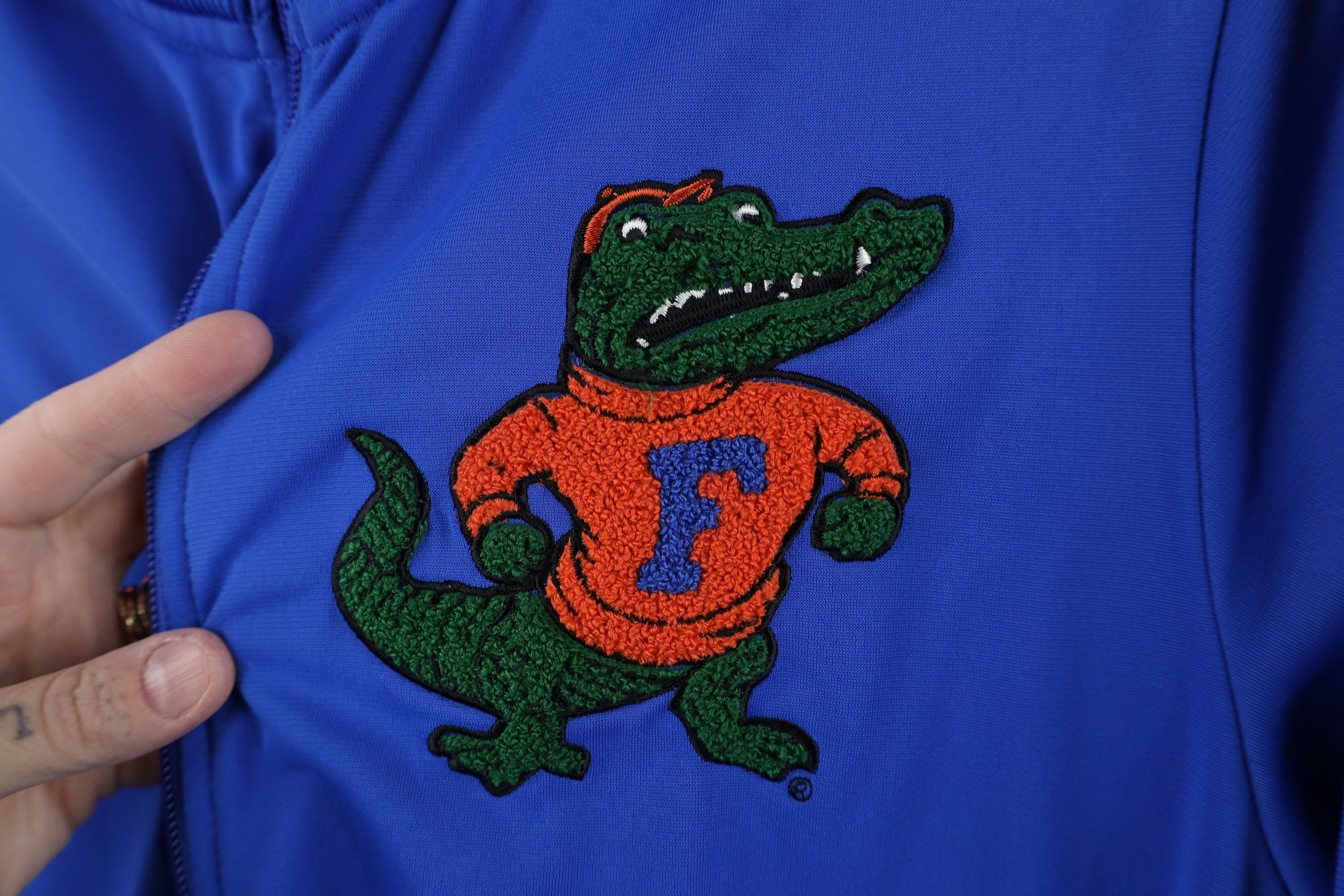 Nike Y2K Nike University of Florida Gators Football Track Jacket Size US L / EU 52-54 / 3 - 4 Thumbnail