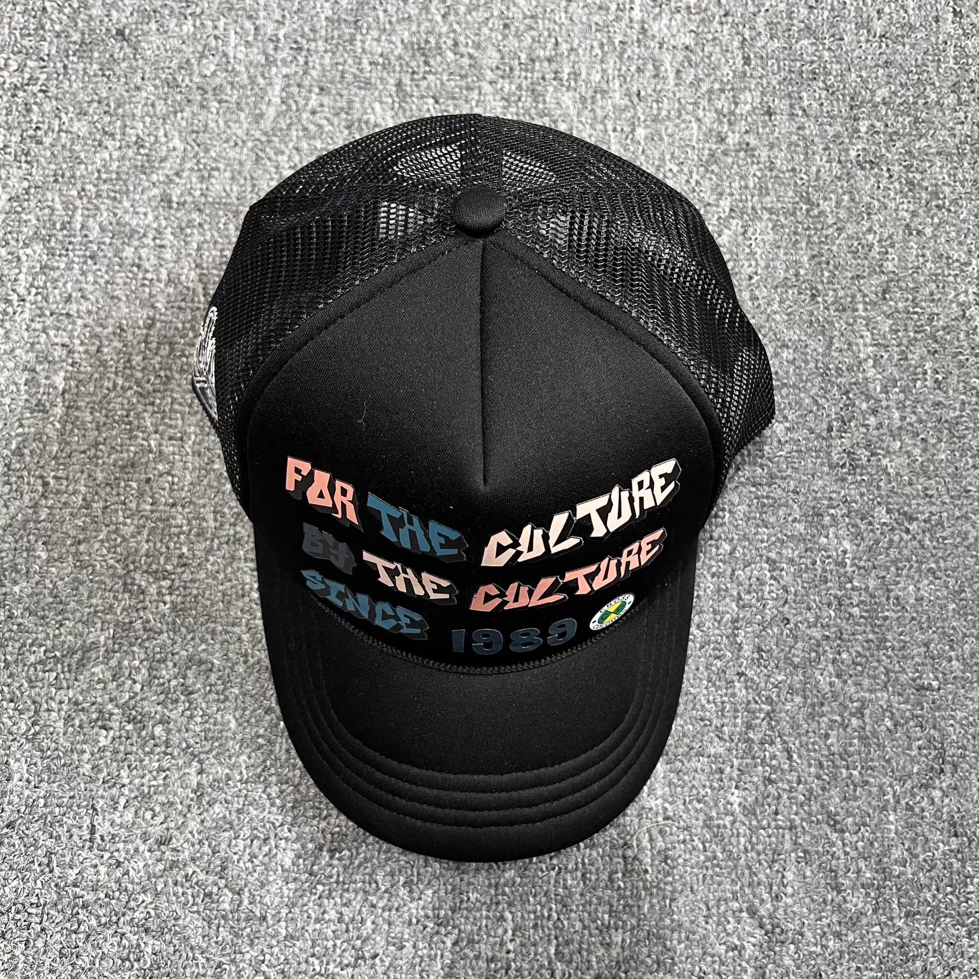 Cross Colours Cross Colours Curved Brim Mesh Trucker Baseball Cap Q7 Size ONE SIZE - 7 Thumbnail