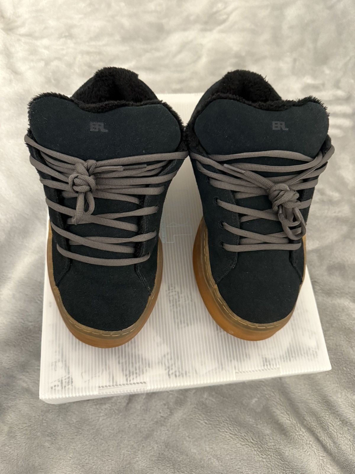ERL ERL Vamp sneakers black and gum Size US 11 / EU 44 - 2 Thumbnail
