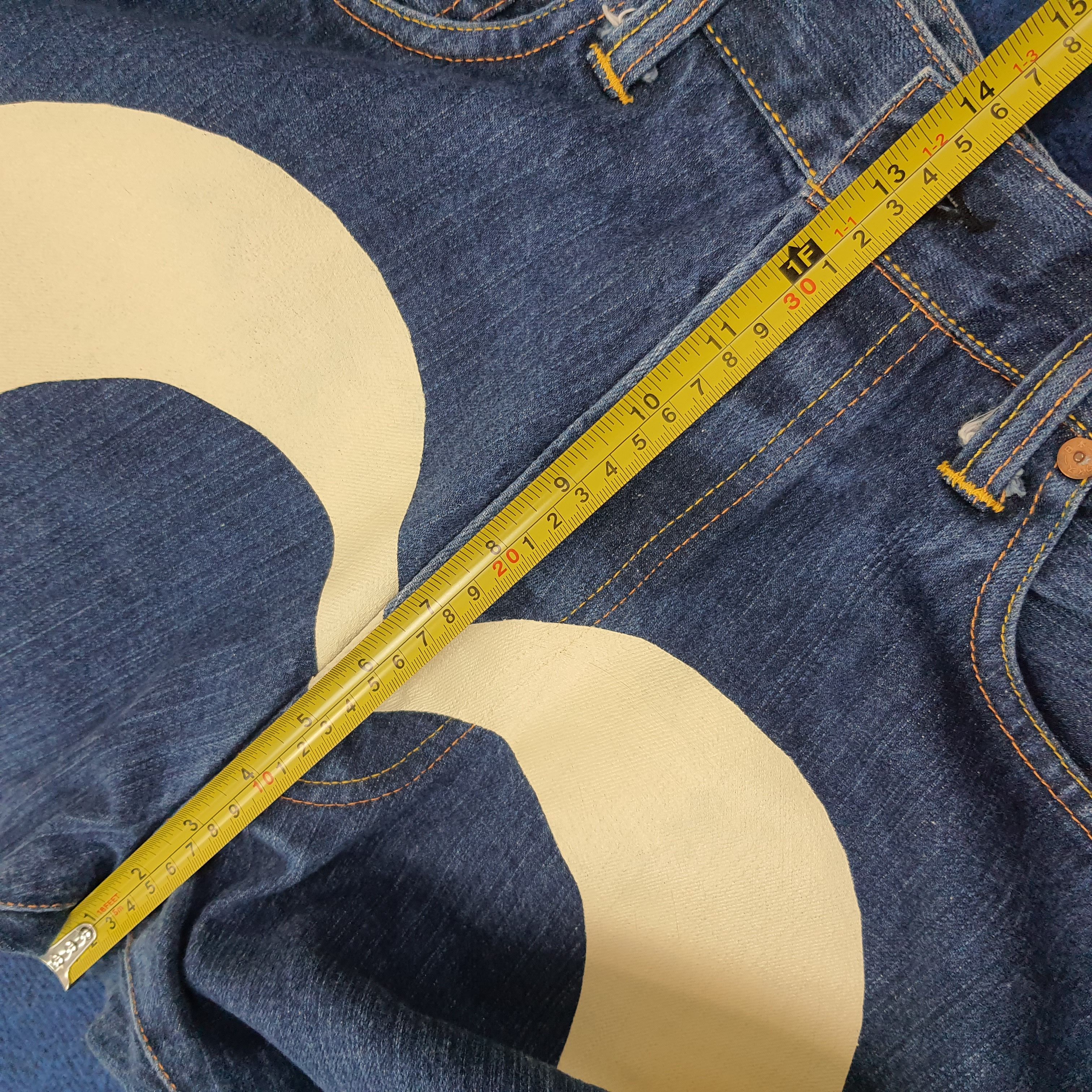 Evisu Vintage Evisu Japan Custom Daicock Short Jeans C265N28 Size US 31 - 12 Thumbnail