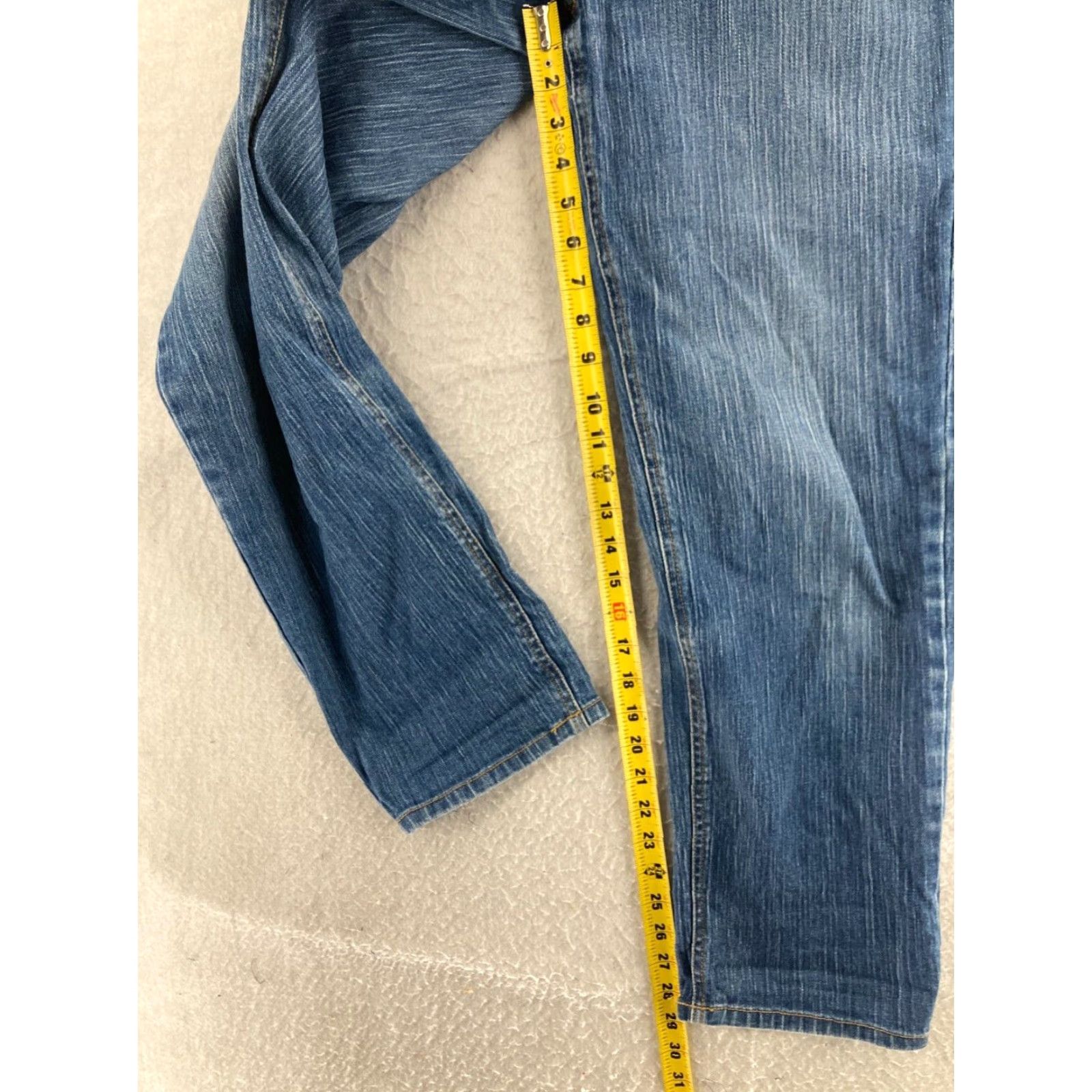 Talbots Talbots Jeans Womens 4 Blue Curvy Bootcut Dark Wash Stretch Denim Mid Rise Size 27" / US 4 / IT 40 - 5 Thumbnail
