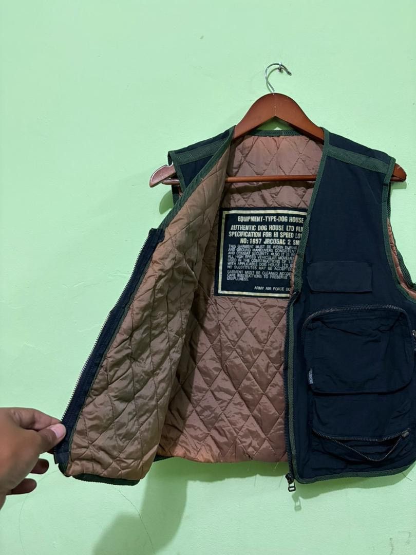Vintage Vtg Military vest Doghouse Saragota 1957 Size US M / EU 48-50 / 2 - 4 Thumbnail