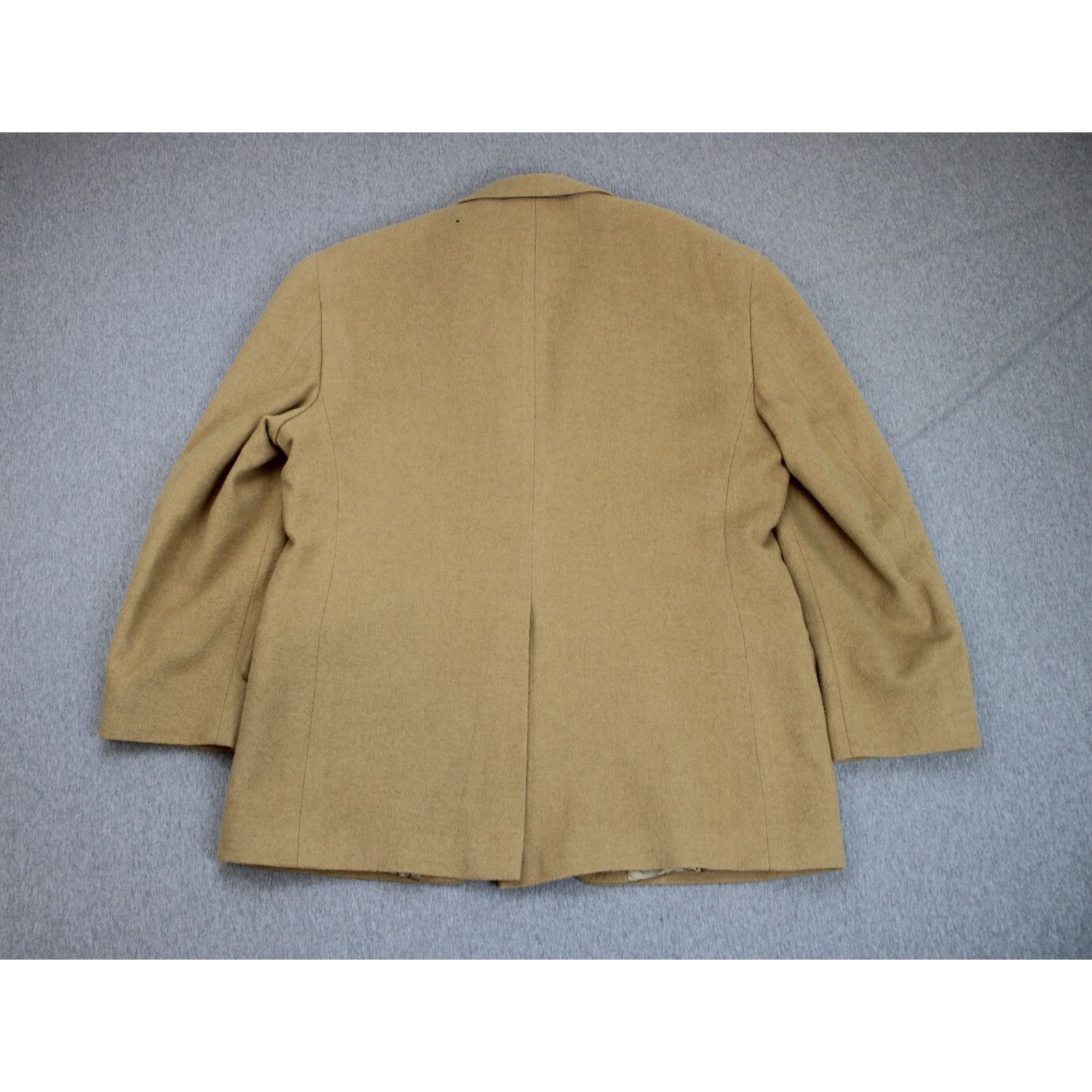 Jos. A. Bank Jos A Bank Blazer Mens 42S Beige Camel Hair Long Sleeve Size 42S - 2 Thumbnail