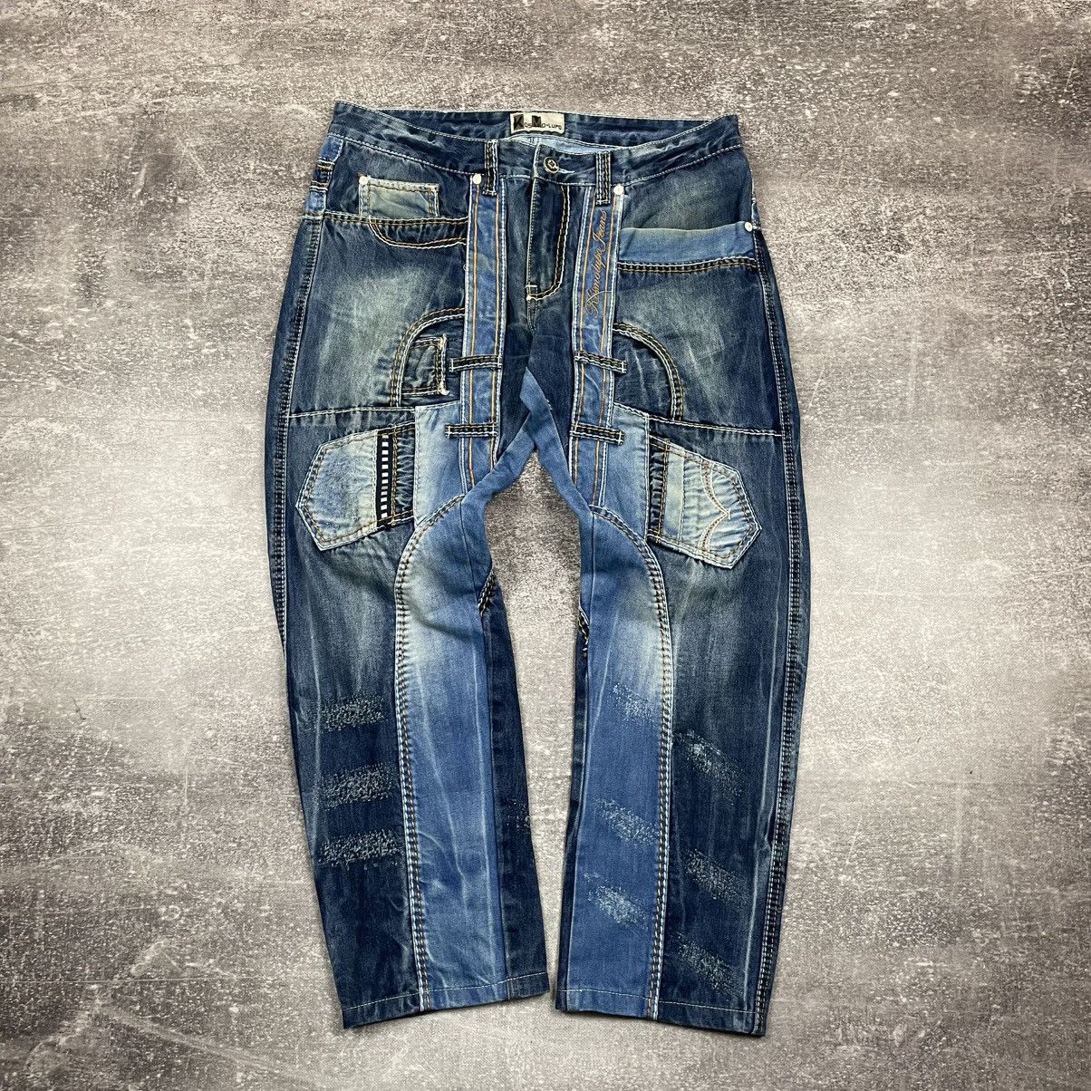 Japanese Brand Kosmo Lupo Multi-Pocket Designer Japanese Jeans Size US 36 / EU 52 - 1 Thumbnail