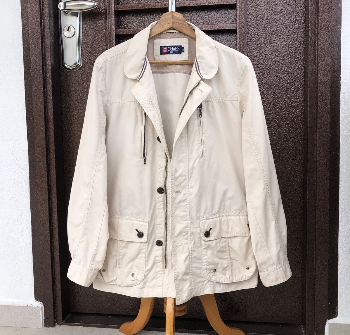 Chaps Ralph Lauren Vintage Chaps Ralph Lauren Multi Pocket Jacket Size US M / EU 48-50 / 2 - 2 Thumbnail