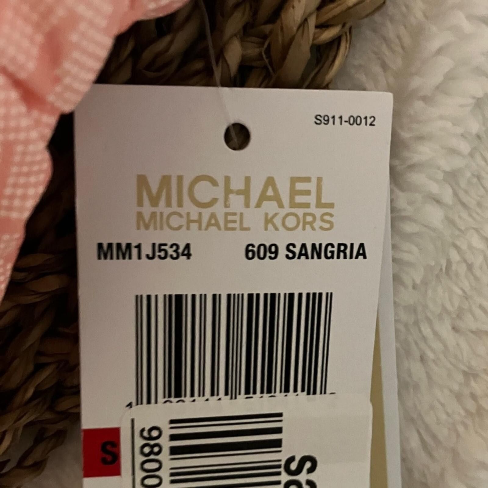 Michael Kors Michael Kors Pink Logo Crop Top with Adjustable Straps Size S / US 4 / IT 40 - 2 Thumbnail