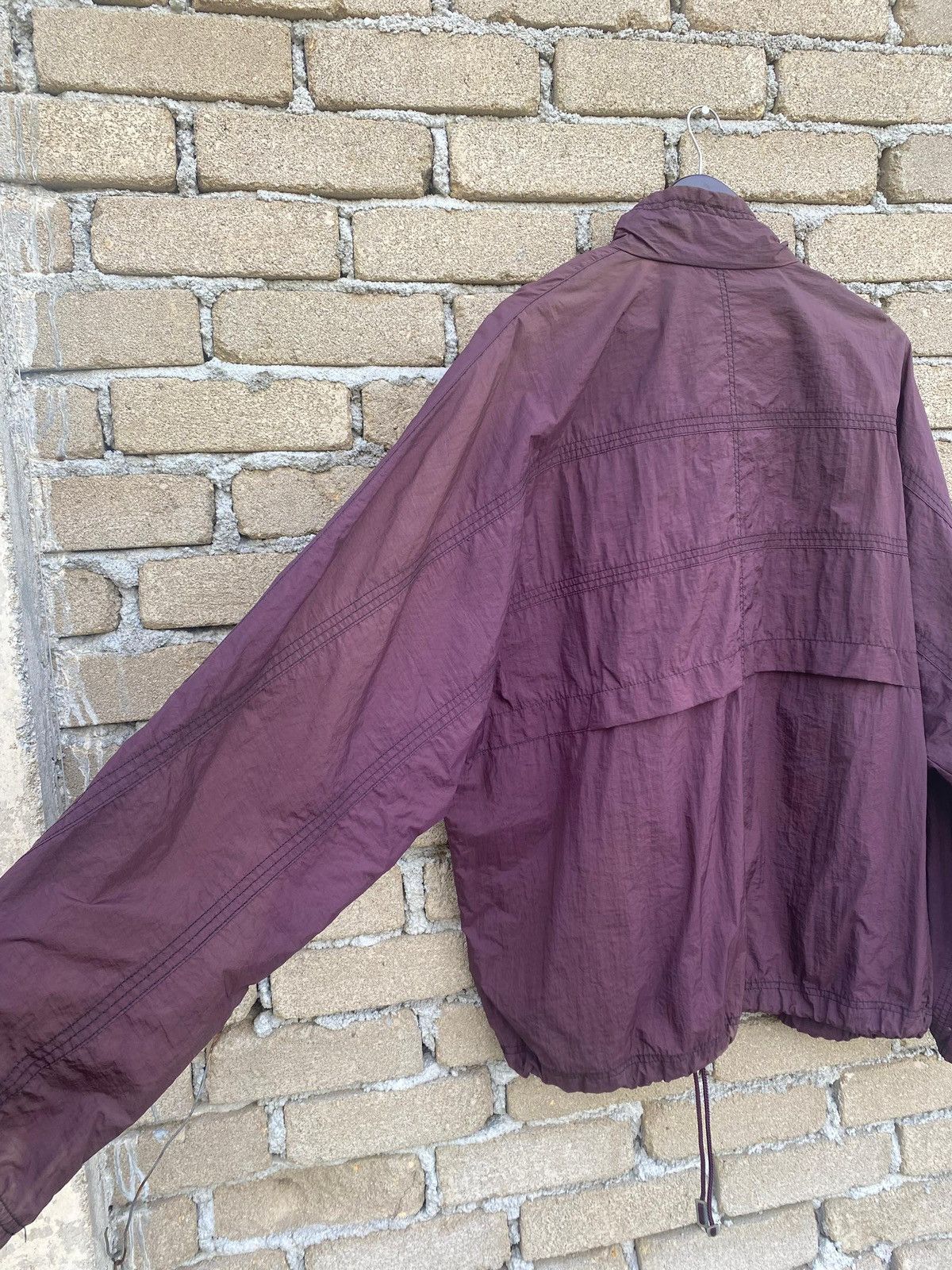 Nike Vintage 90s Nike Swoosh Windbreaker Half Zipper Size US L / EU 52-54 / 3 - 10 Thumbnail