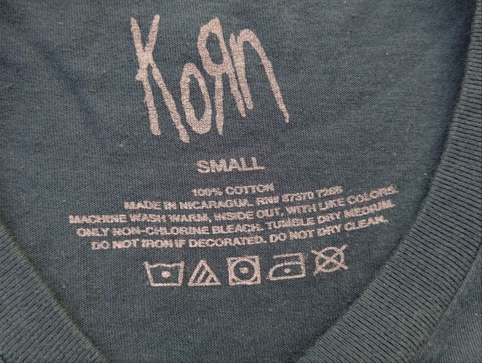 Band Tees Korn 2024 North America Tour tshirt 🌍 band nu metal Size US S / EU 44-46 / 1 - 4 Thumbnail