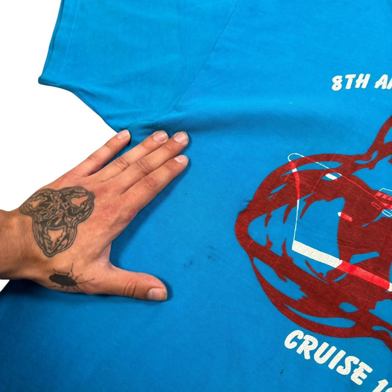 Hanes Hanes Beefy T-Shirt with Roach’s Revived Custom Print Size US XXL / EU 58 / 5 - 5 Thumbnail