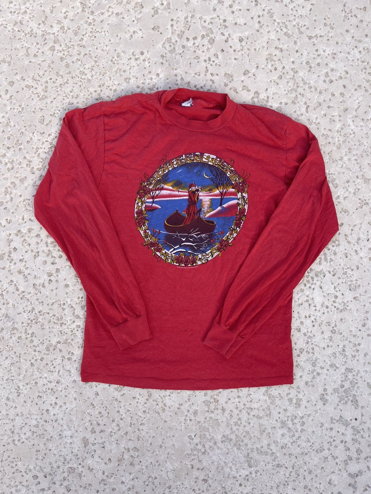 1983 Grateful Dead Blues For Allah Long Sleeve T-shirt
