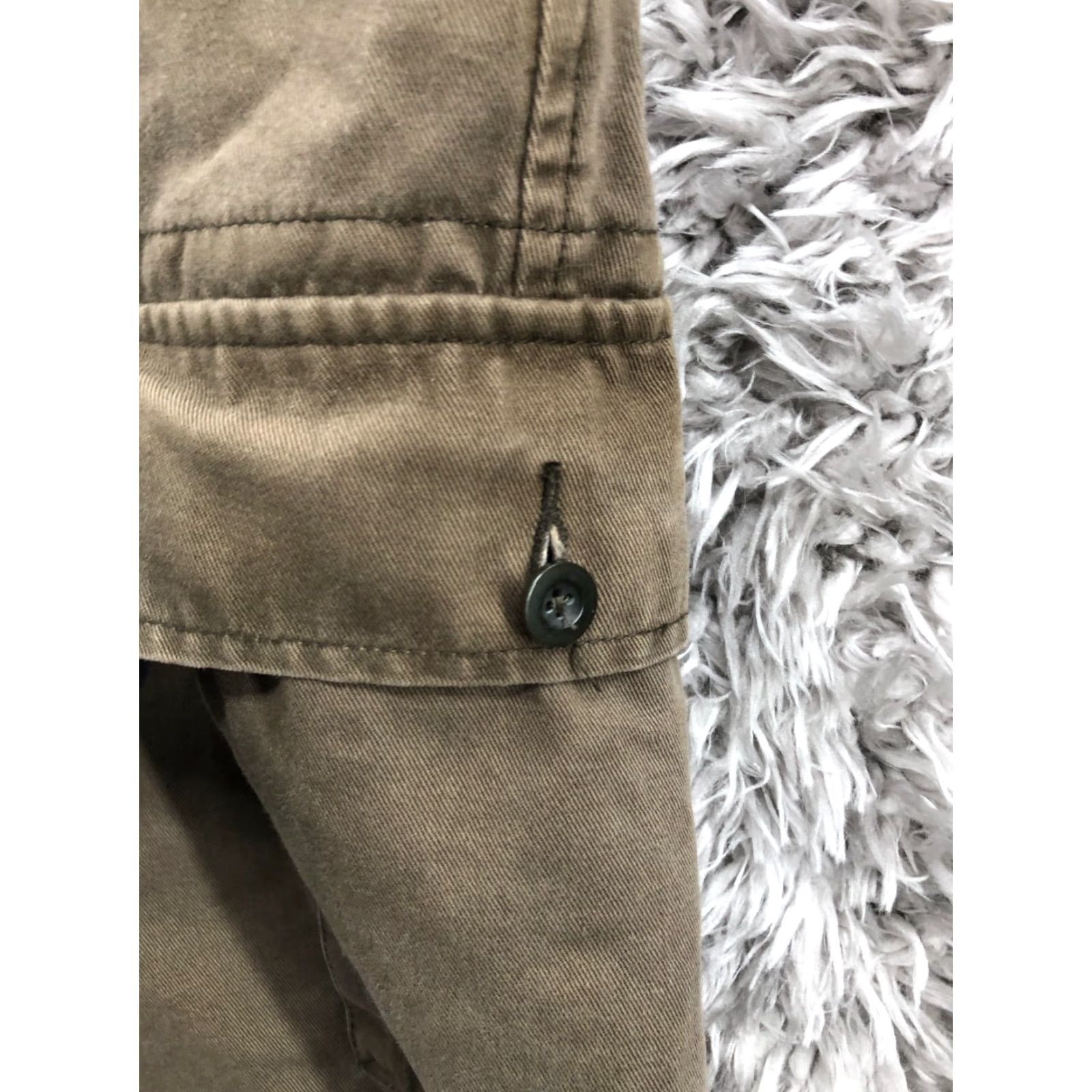 Nautica Nautica Cargo Shorts Mens Size 36W Mid Rise Brown Medium Wash 5-Pocket Regular Fit USA Vintage? No Size US 36 / EU 52 - 4 Thumbnail