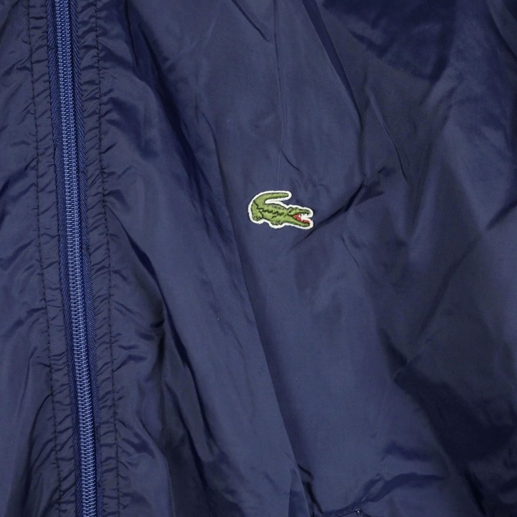 Izod VINTAGE IZOD LACOSTE JACKET Mens M Blue Windbreaker Zip 90s Size US M / EU 48-50 / 2 - 2 Thumbnail