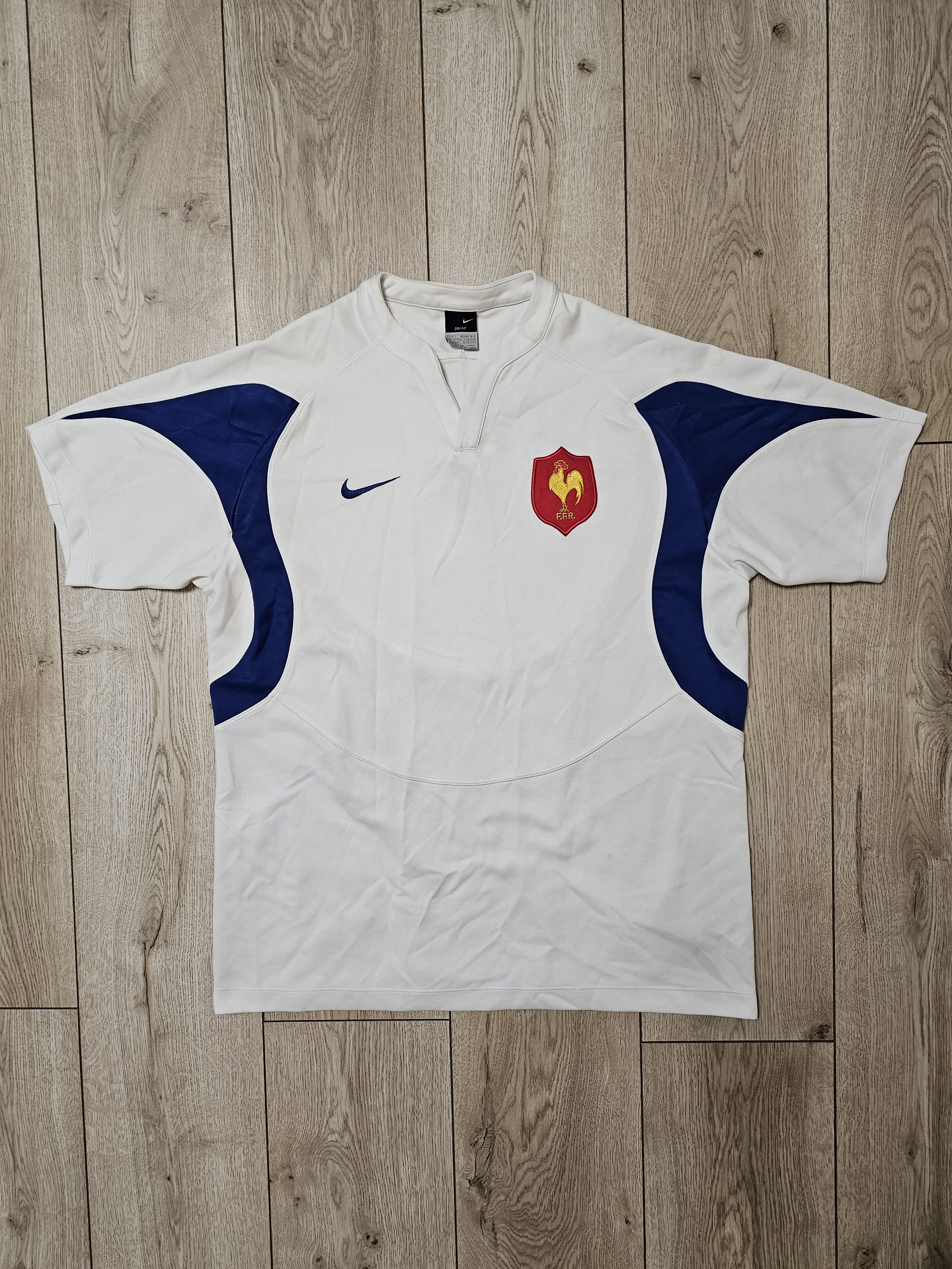 FRANCE RUGBY JERSEY VINTAGE 2007 RUGBY SHIRT FRANCE RUGBY