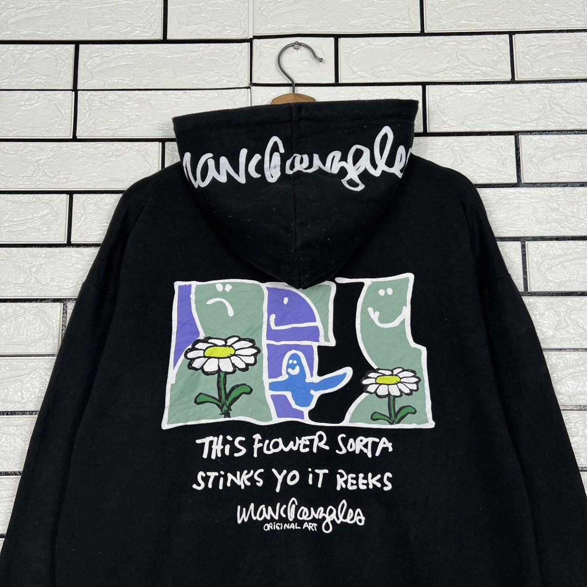 Japanese Brand MARK GONZALES Artwork Collection Zipper Hoodies #4187-C191 Size US M / EU 48-50 / 2 - 2 Thumbnail