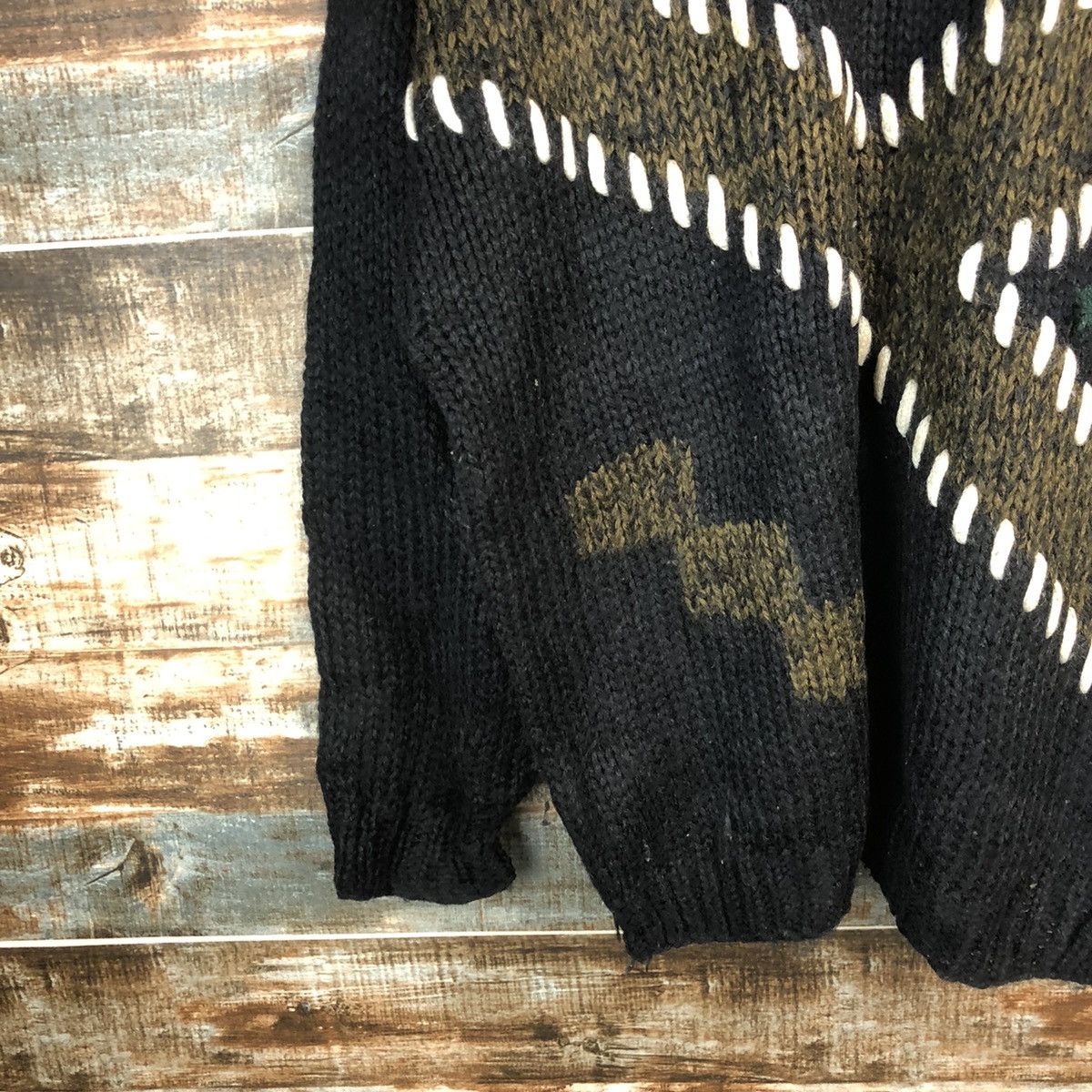 Homespun Knitwear Pia vintage Black Knitwear #A1752 Size US L / EU 52-54 / 3 - 7 Thumbnail