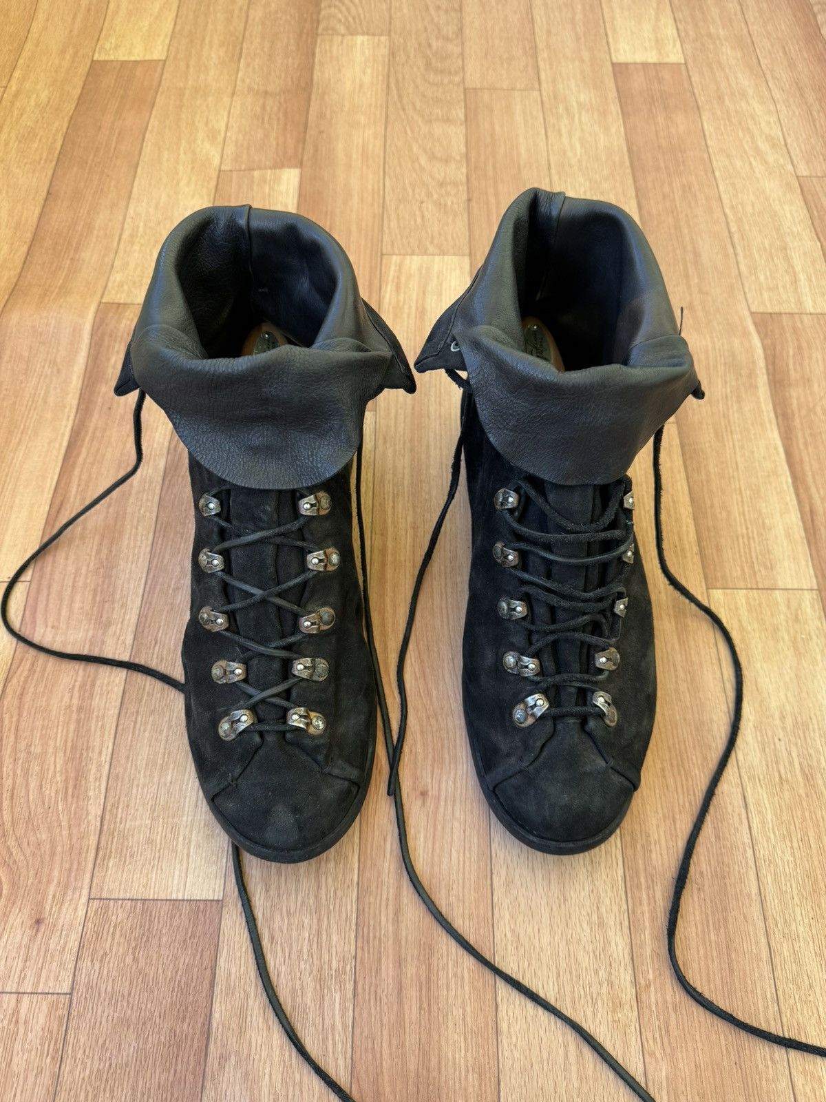 Guidi 🕷️💥Guidi 205 Reverse calf leather hiking boots Size US 12 / EU 45 - 12 Thumbnail